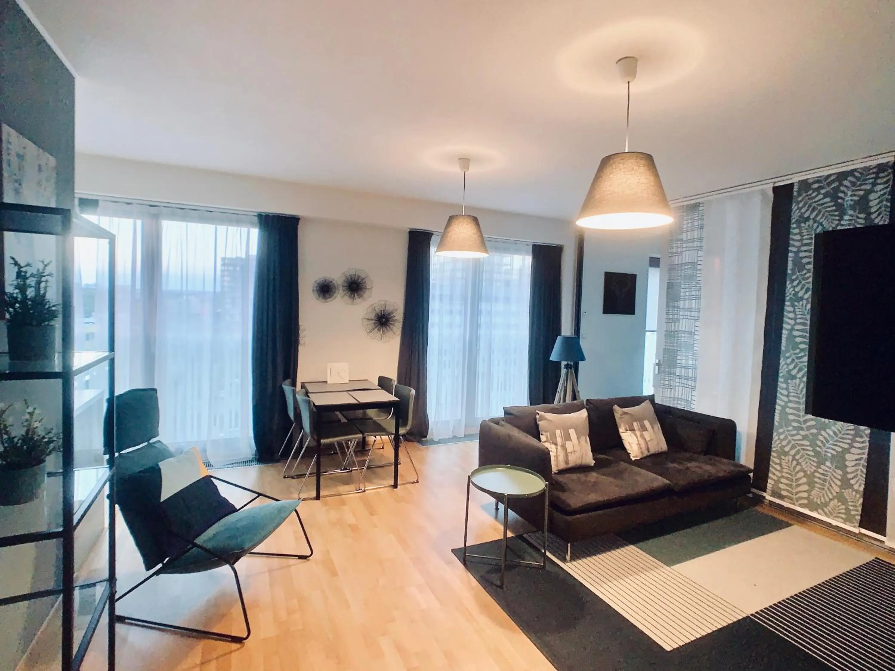 Kitchen or kitchenette in ART Garden Towers Prague