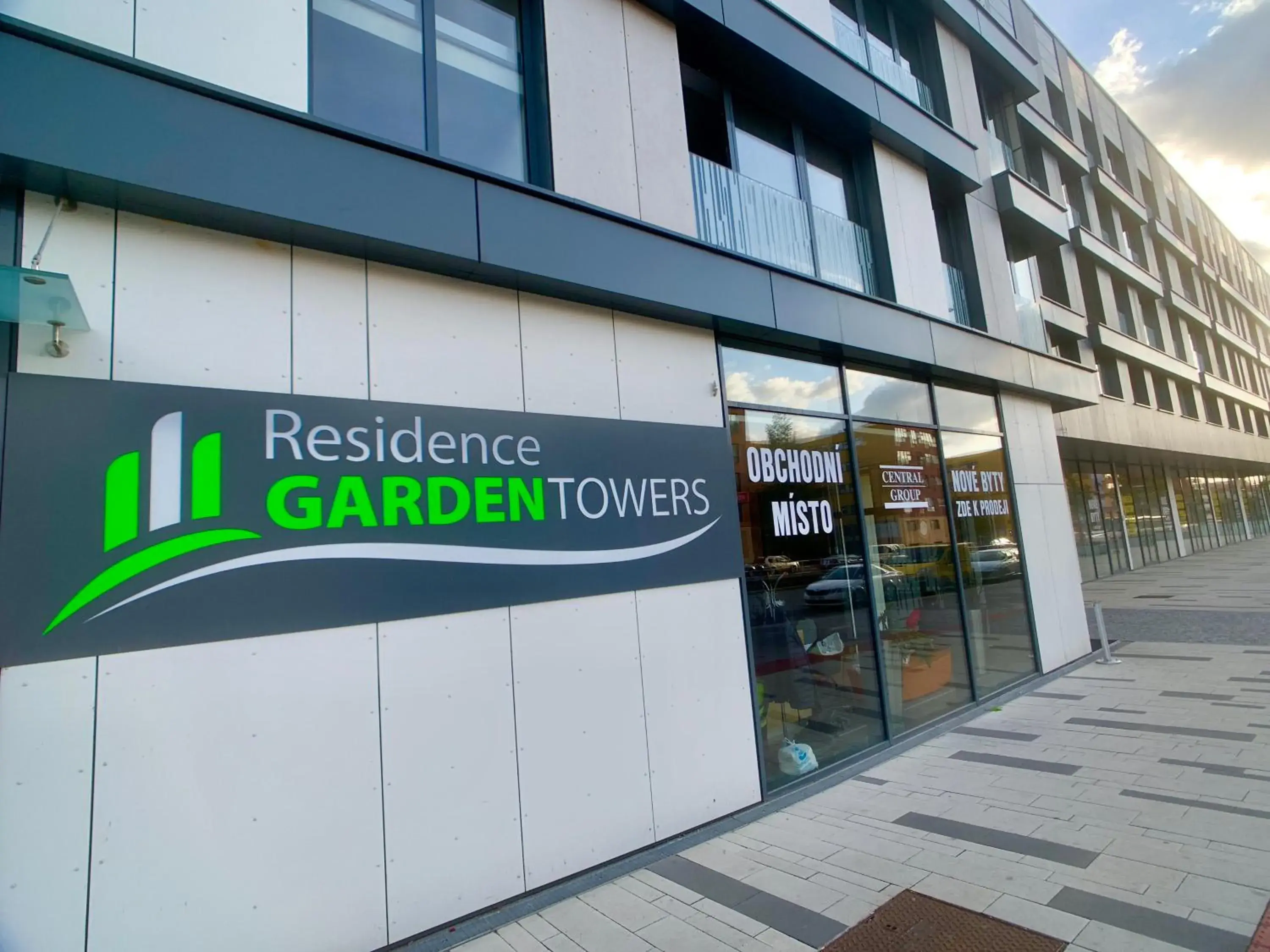 Property building in ART Garden Towers Prague Property building in ART Garden Towers Prague