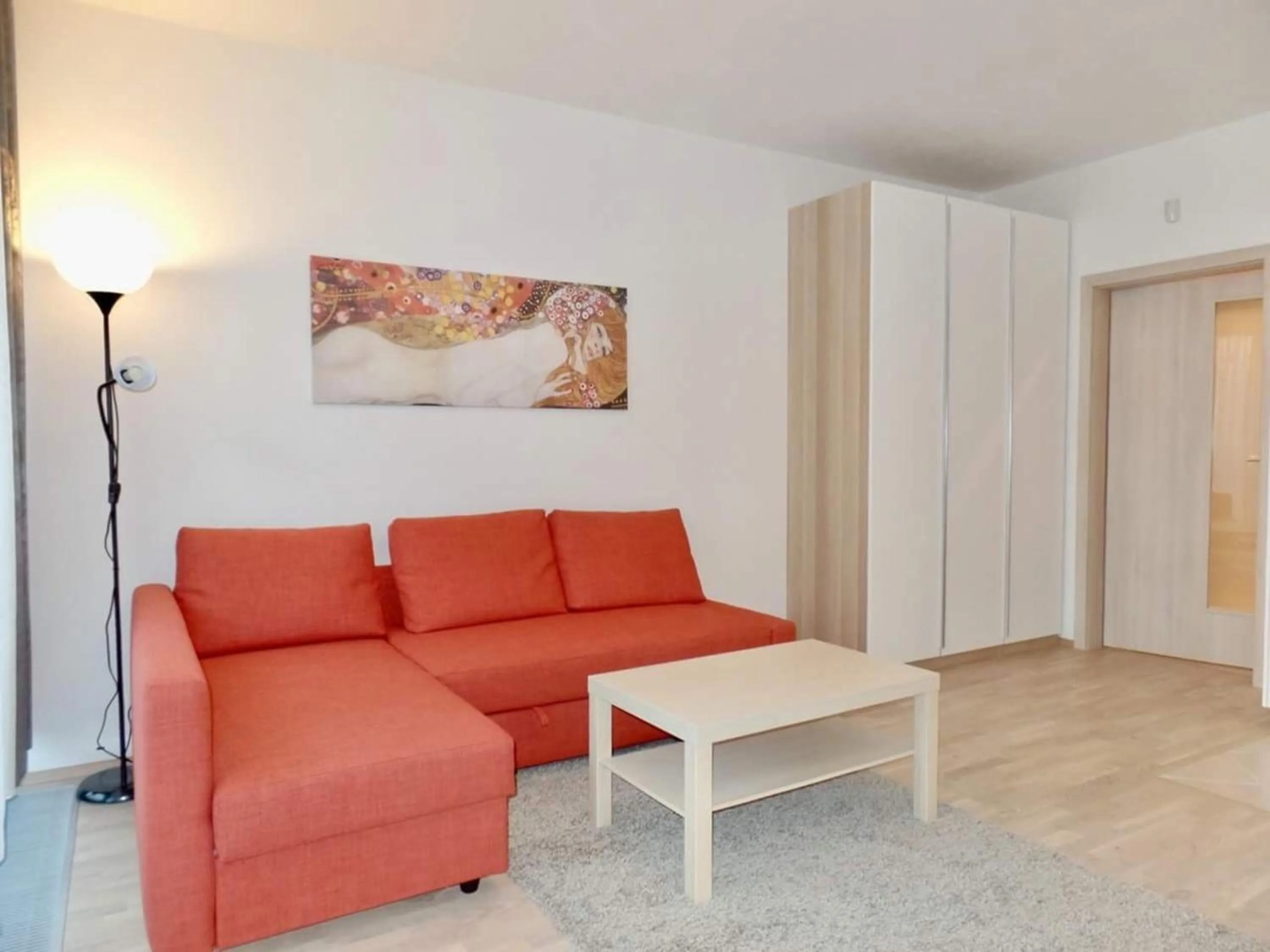 Living room in ART Garden Towers Prague