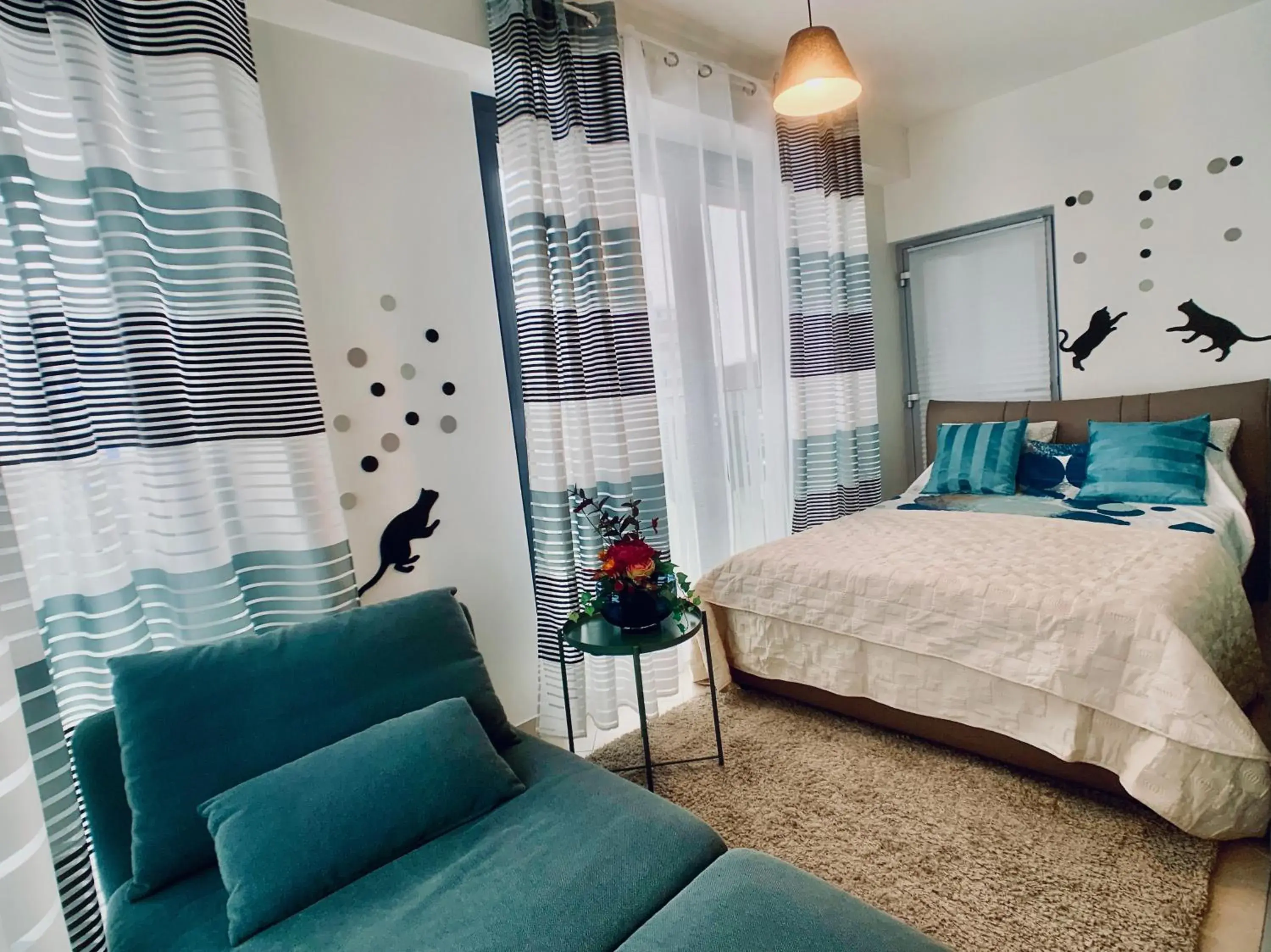 Bed in ART Garden Towers Prague Bed in ART Garden Towers Prague