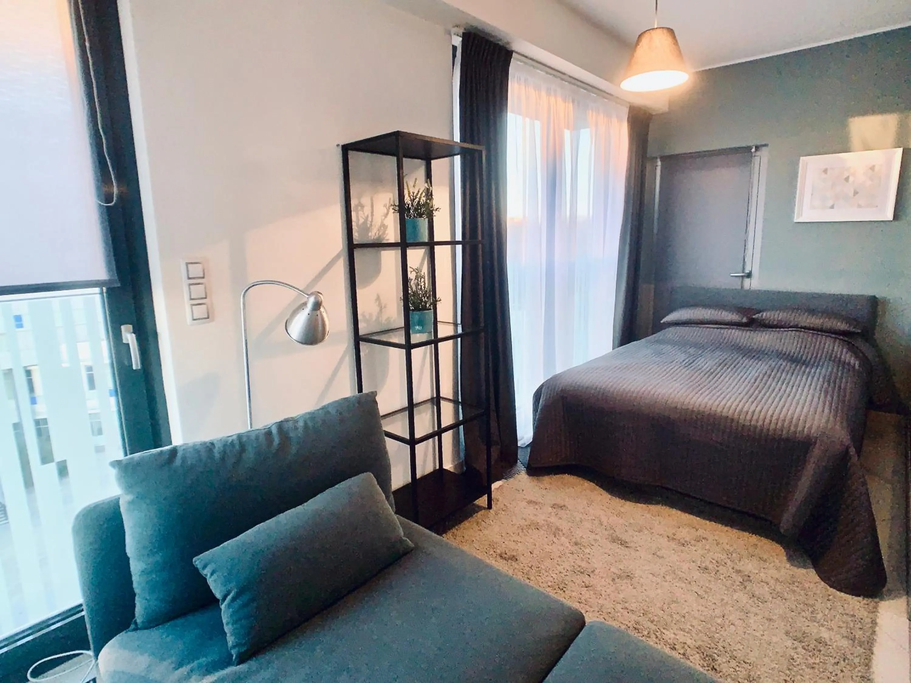 Bed in ART Garden Towers Prague