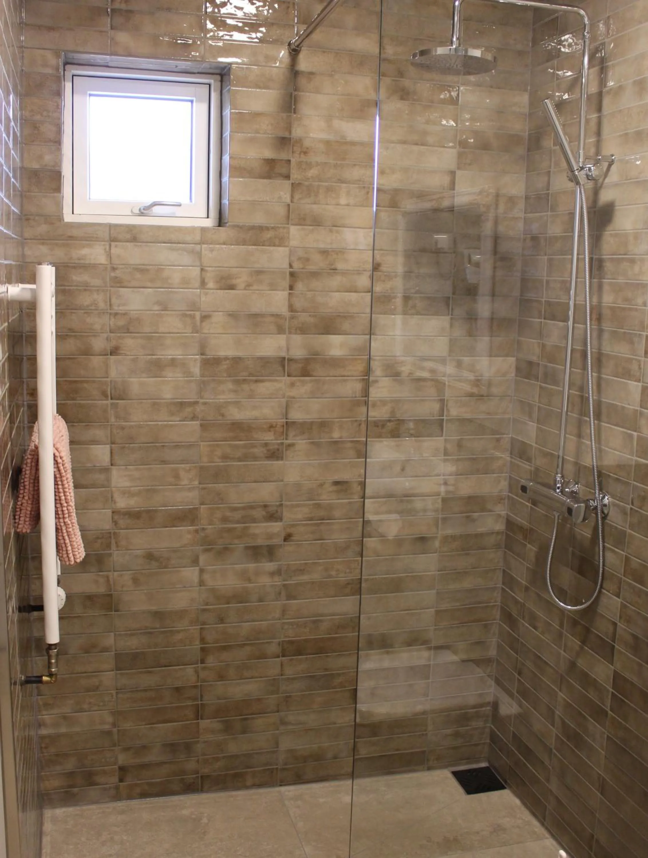 Shower in Blabjorg Resort