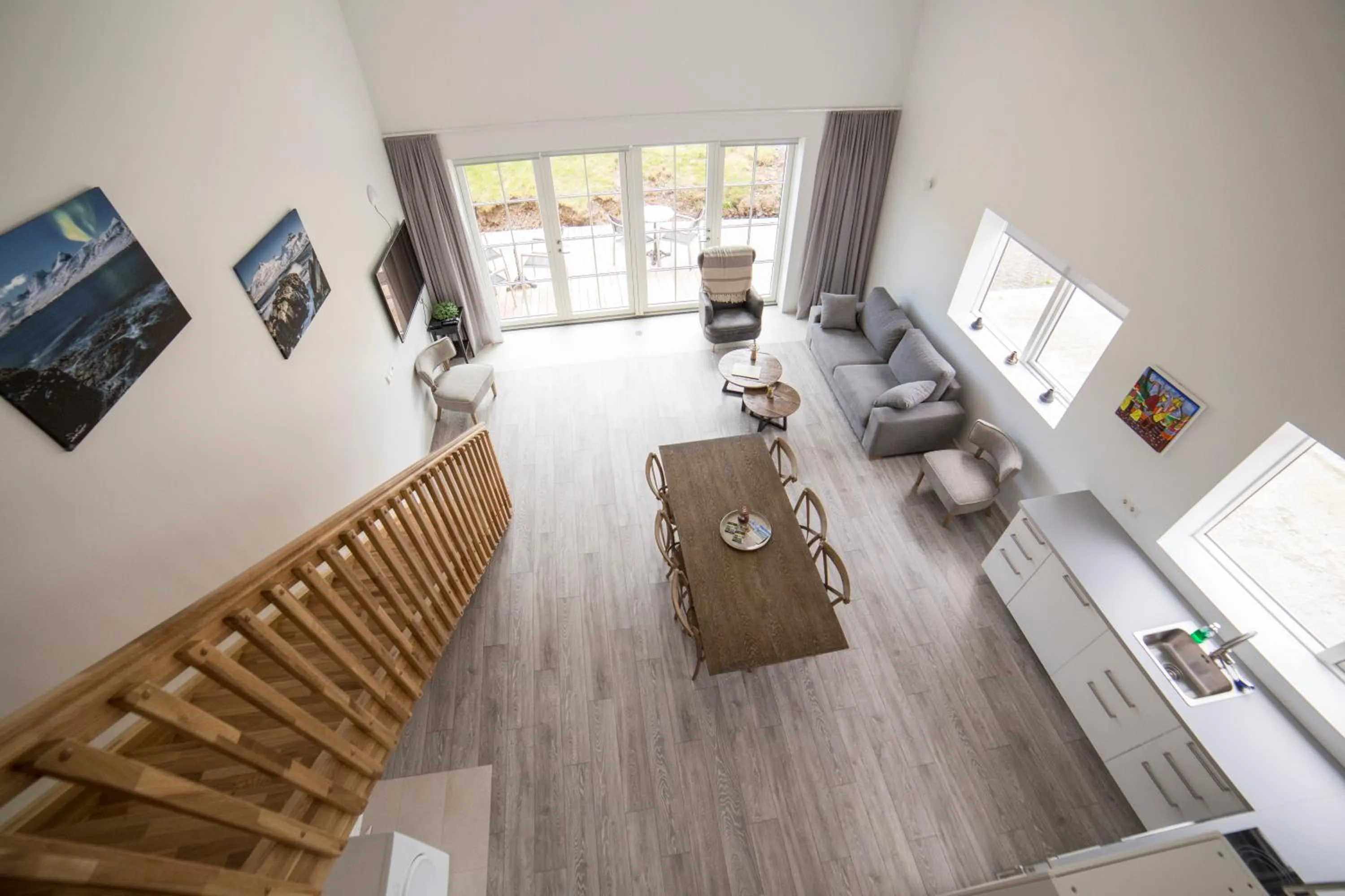 Living room in Blabjorg Resort