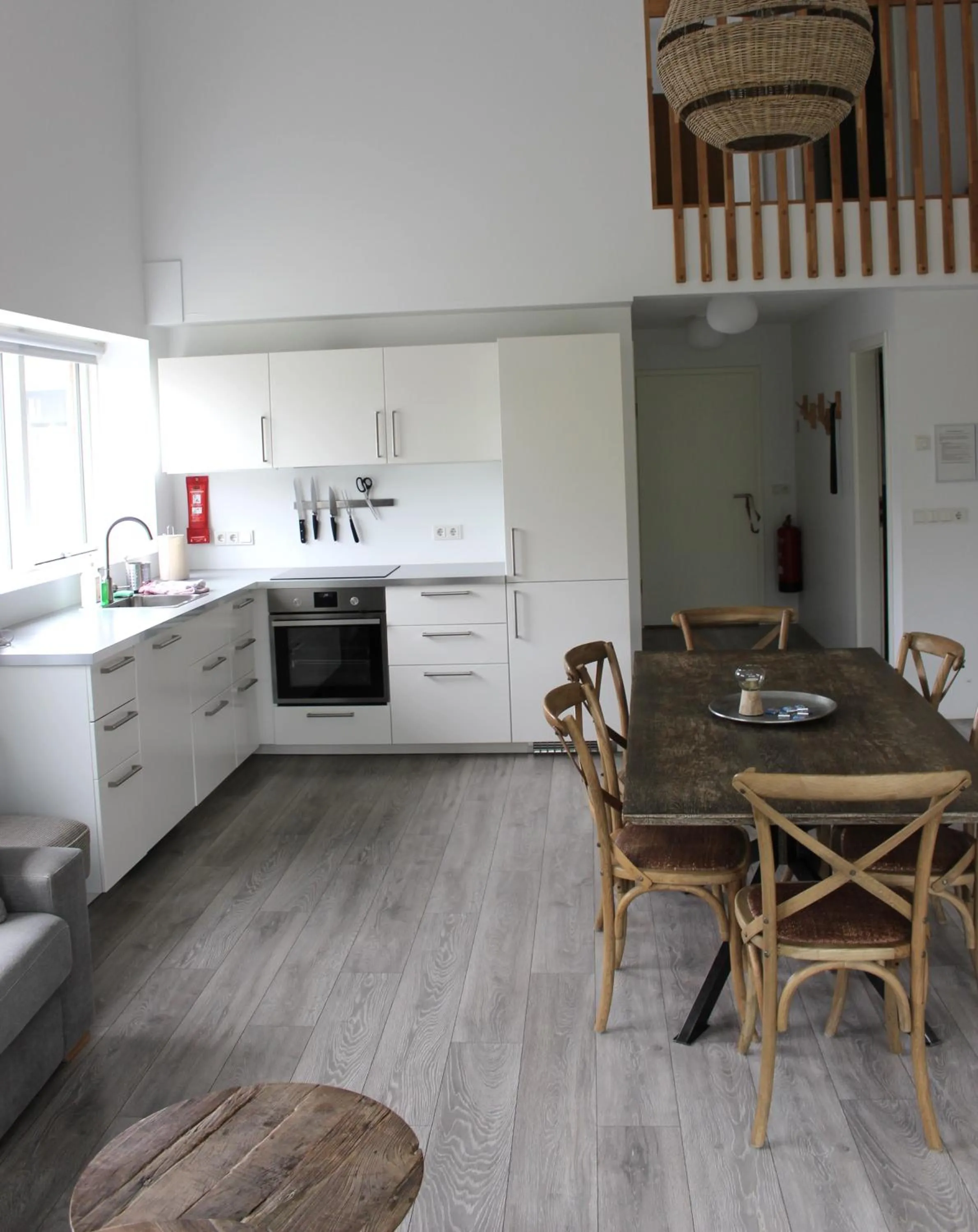 Kitchen or kitchenette in Blabjorg Resort