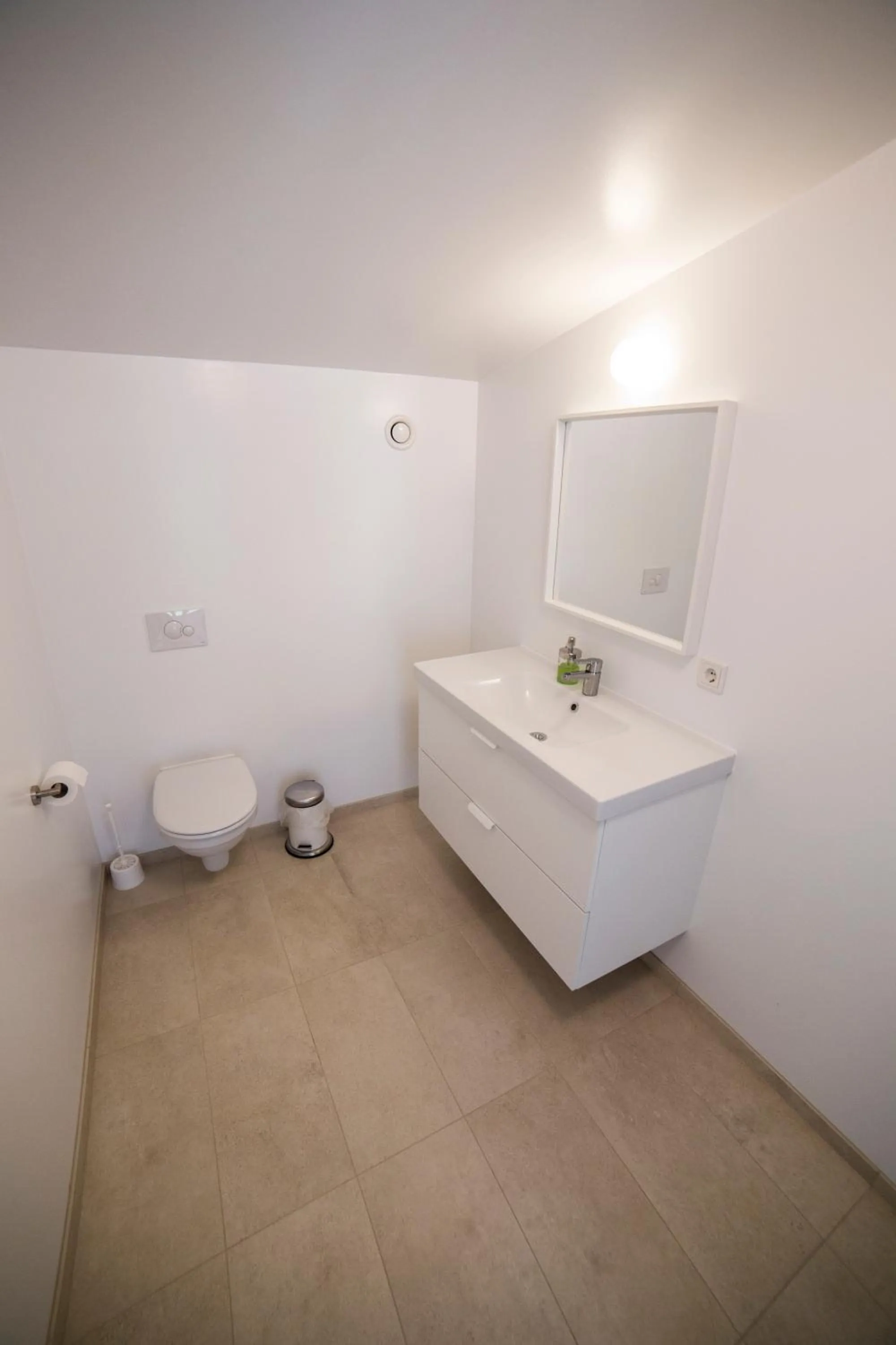 Shower in Blabjorg Resort