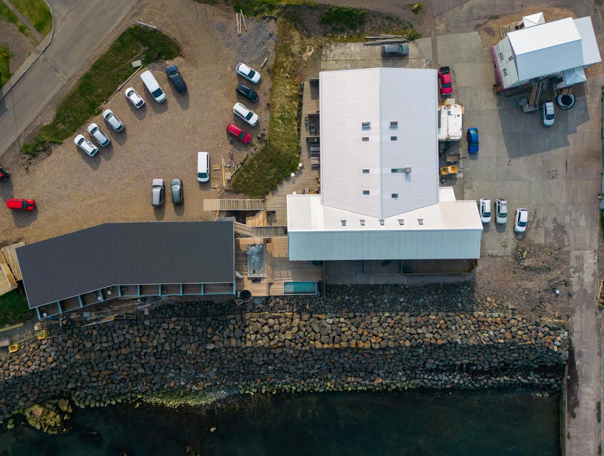 Bird's eye view in Blabjorg Resort