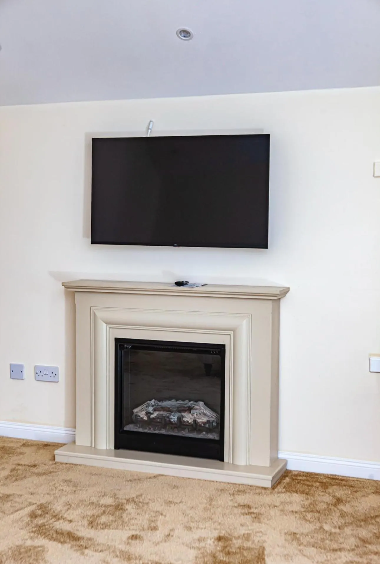 Living room in The Blackhorse Accommodation