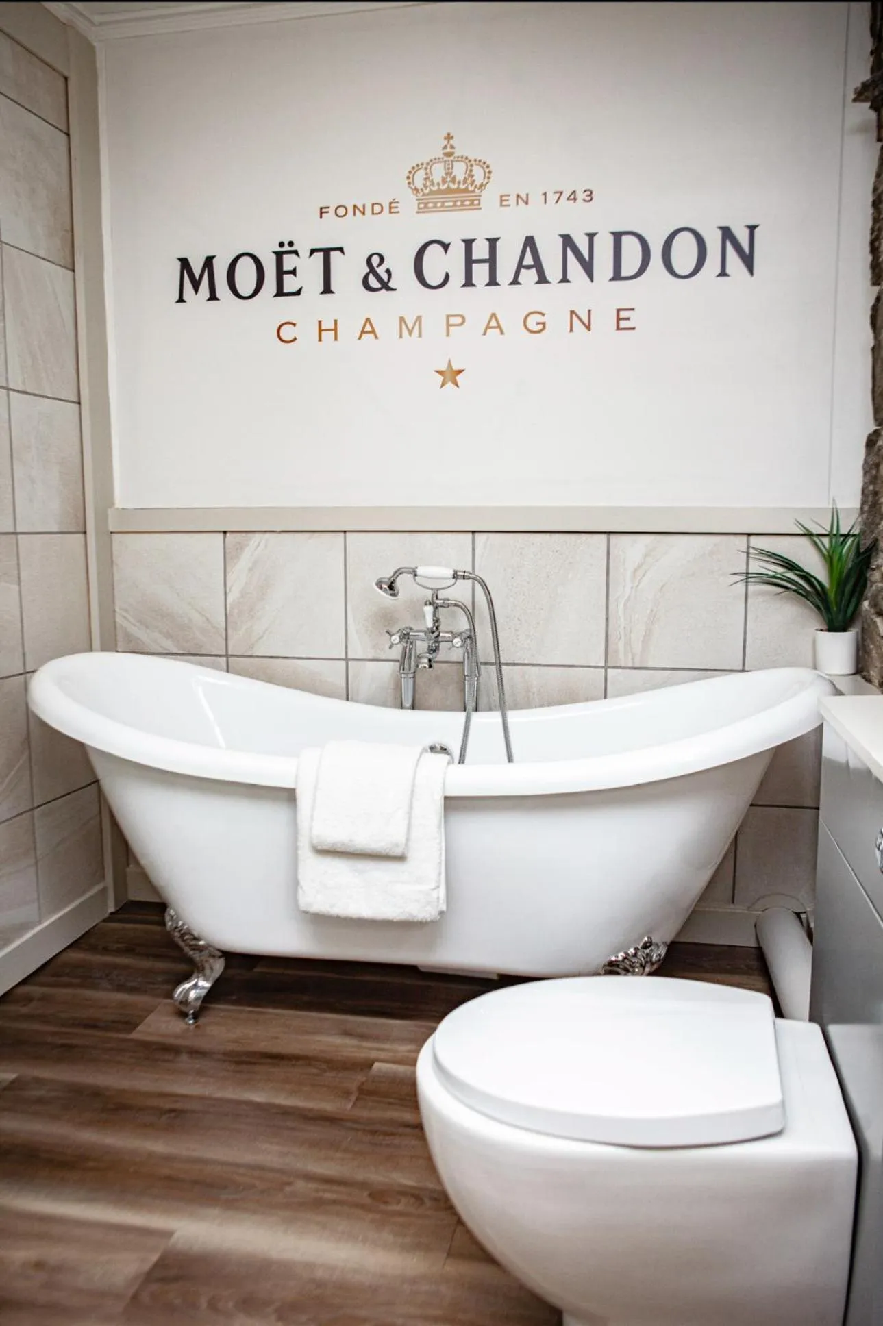 Bathroom in The Blackhorse Accommodation