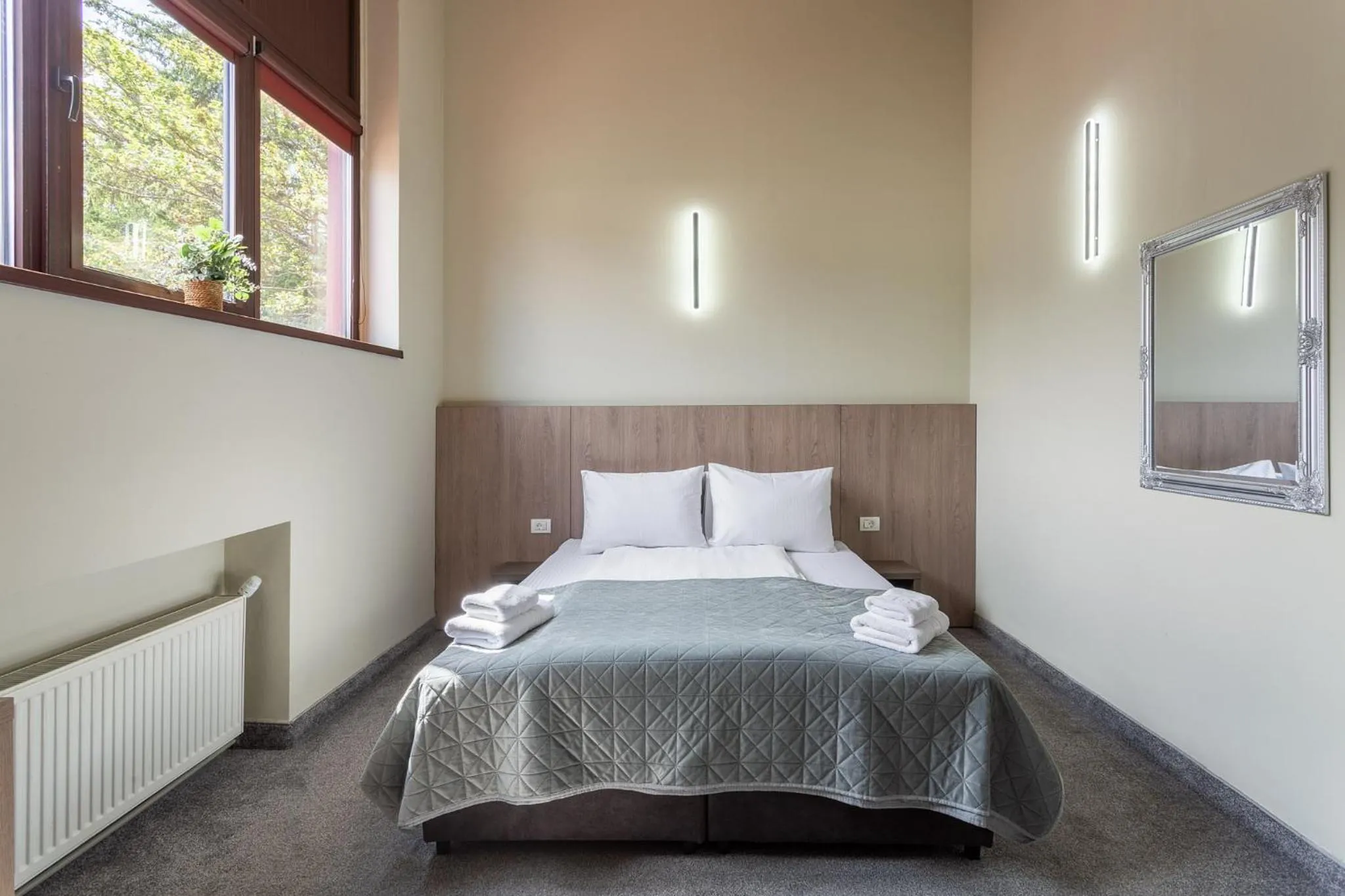 Bed in Hotel Hera