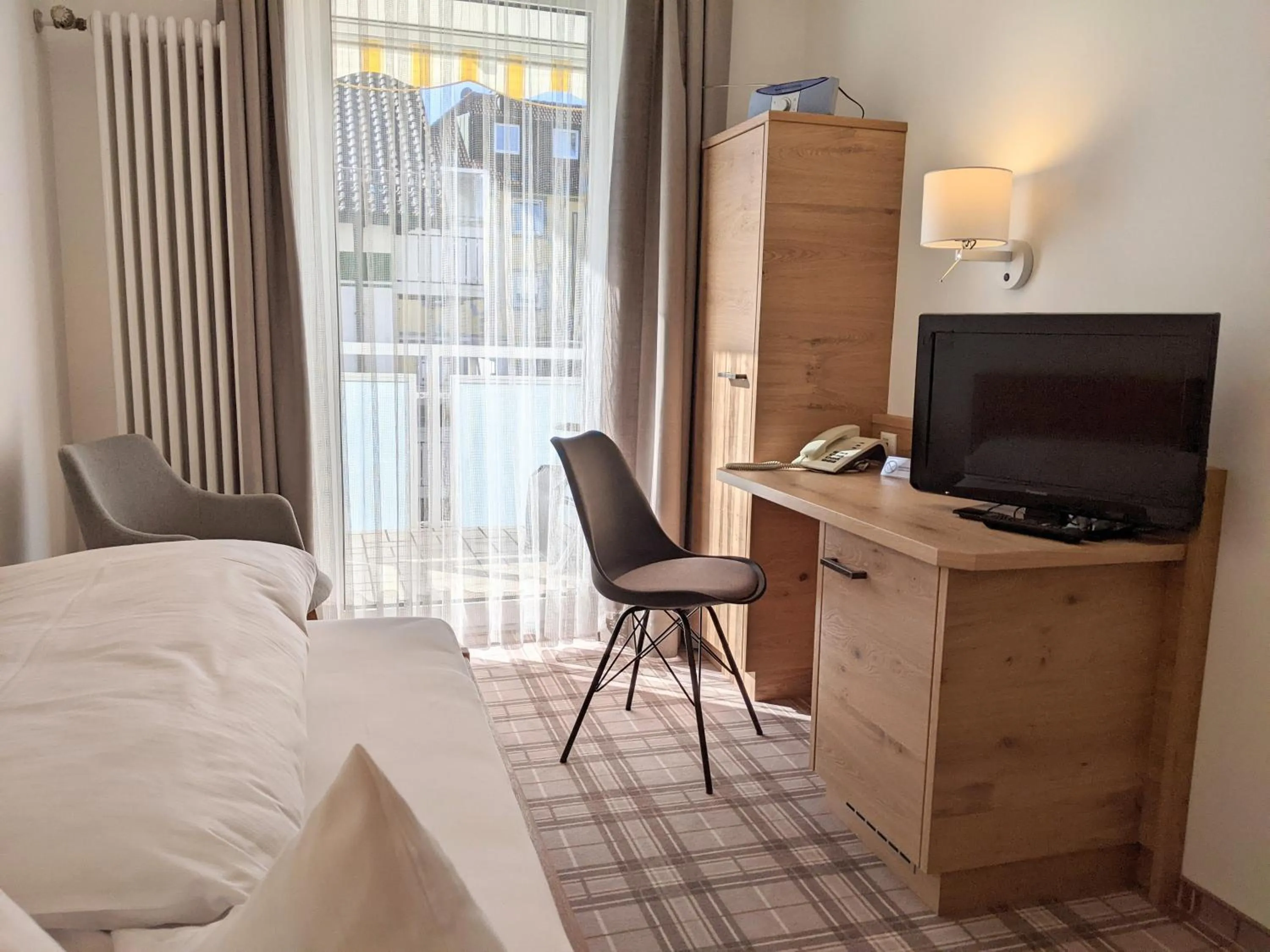 Bed in Hotel Germania