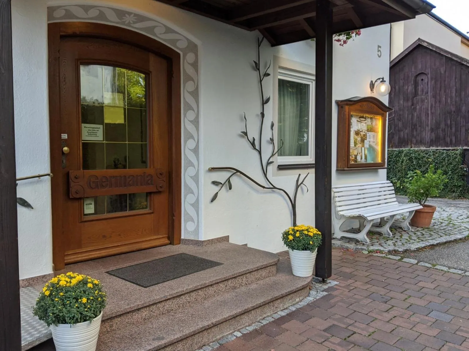 Property building in Hotel Germania