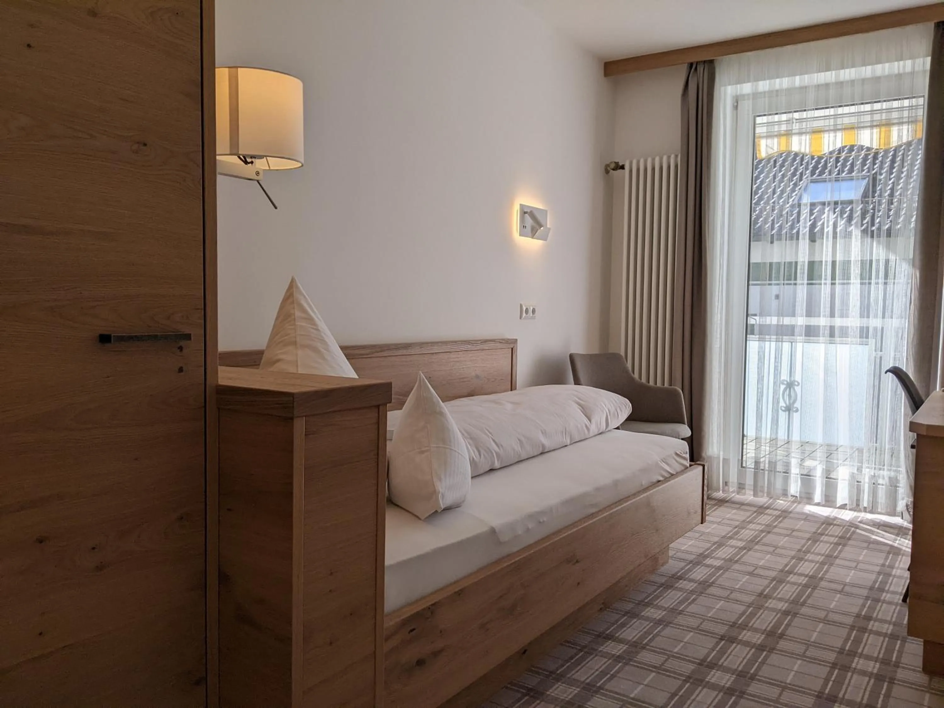 Bed in Hotel Germania