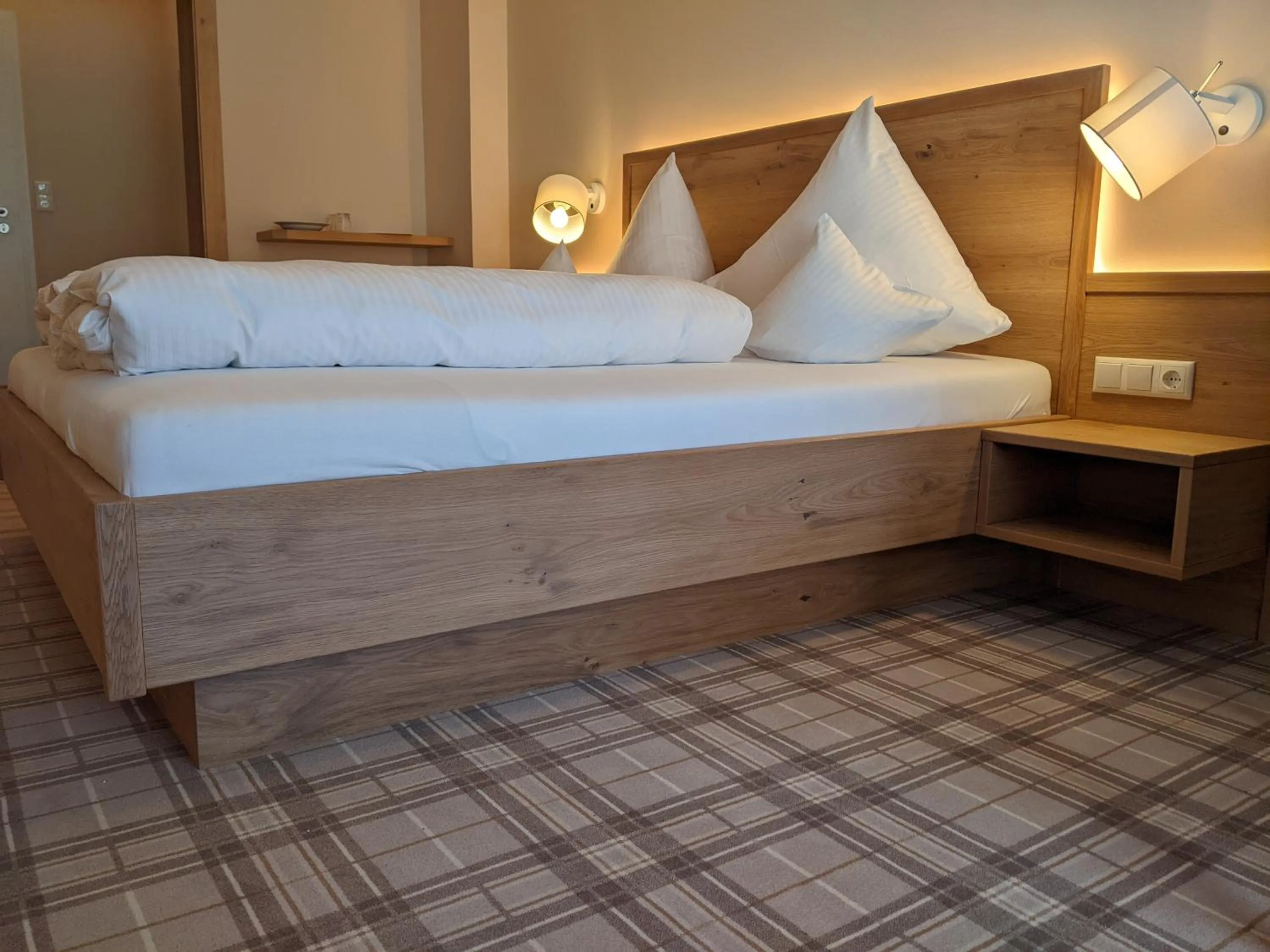 Bed in Hotel Germania