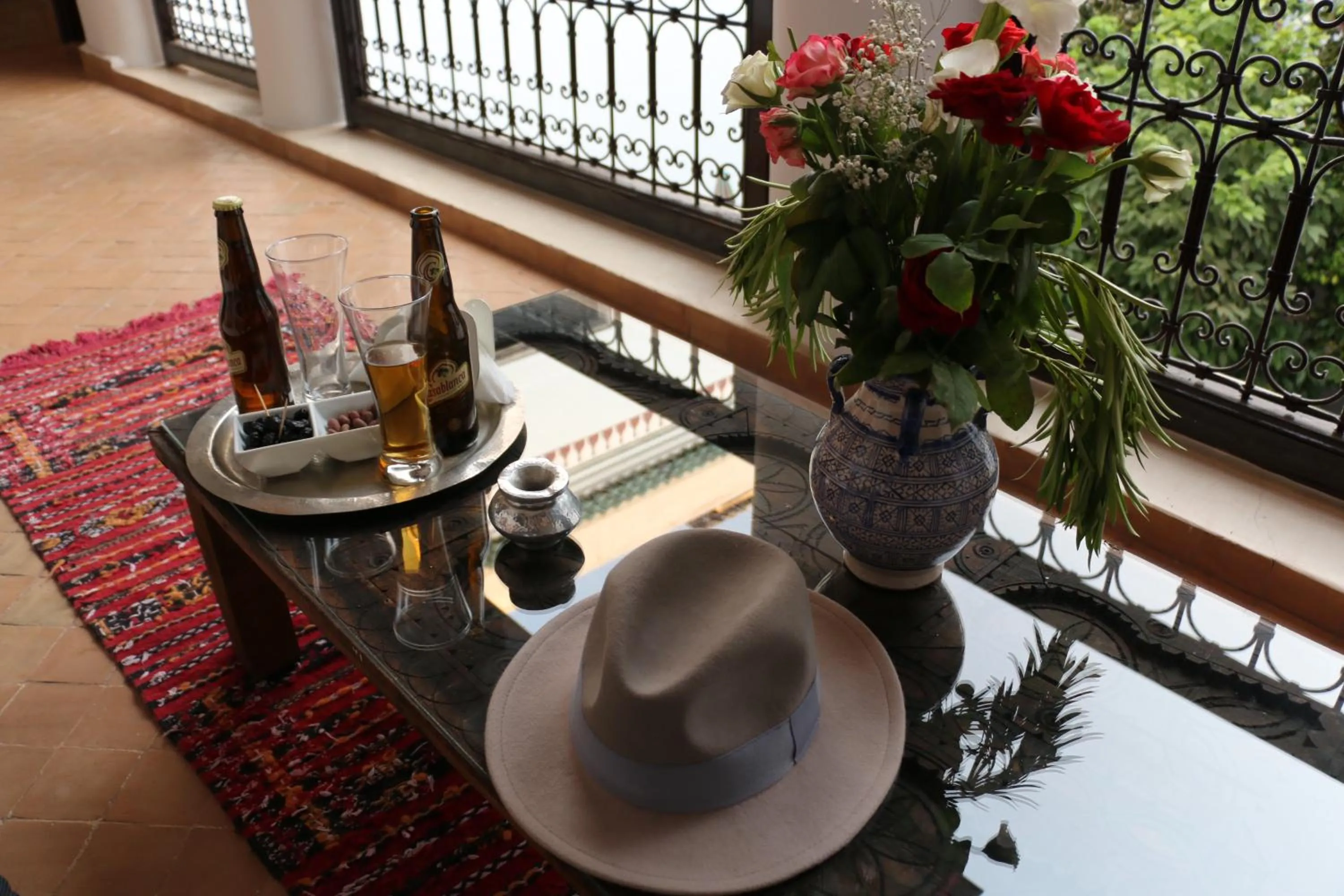 Decorative detail in Riad Chergui