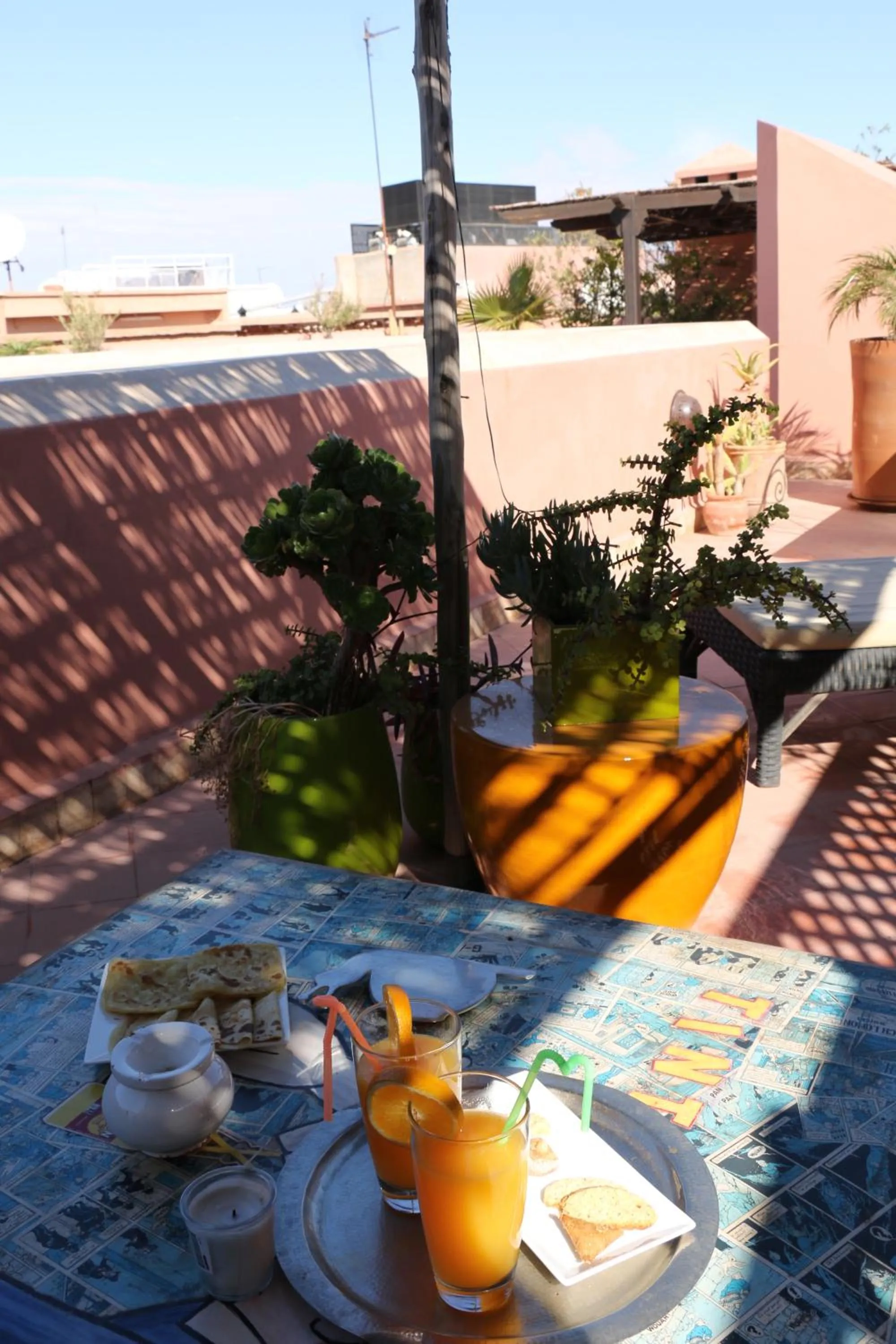 Patio in Riad Chergui