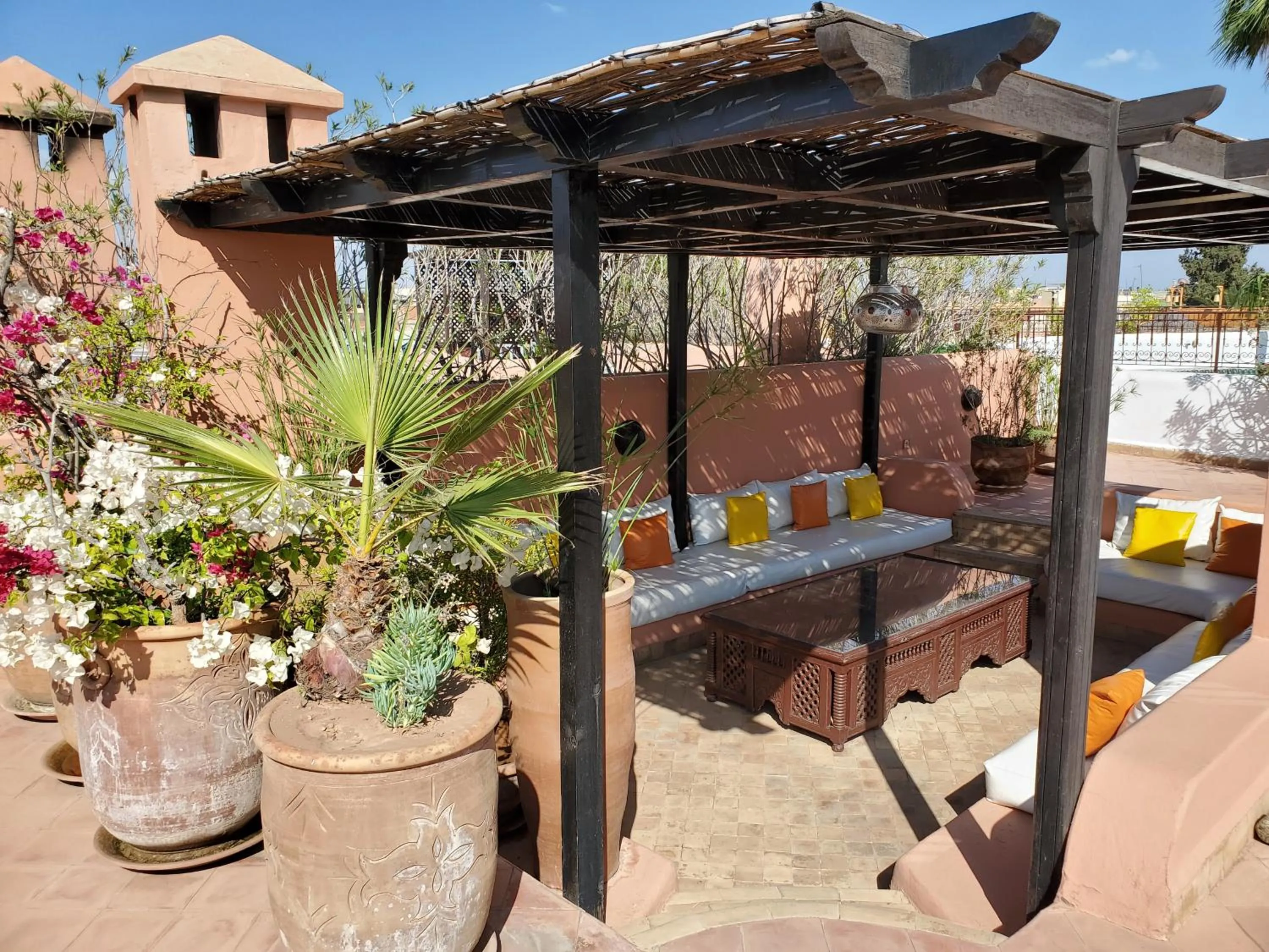 Patio in Riad Chergui