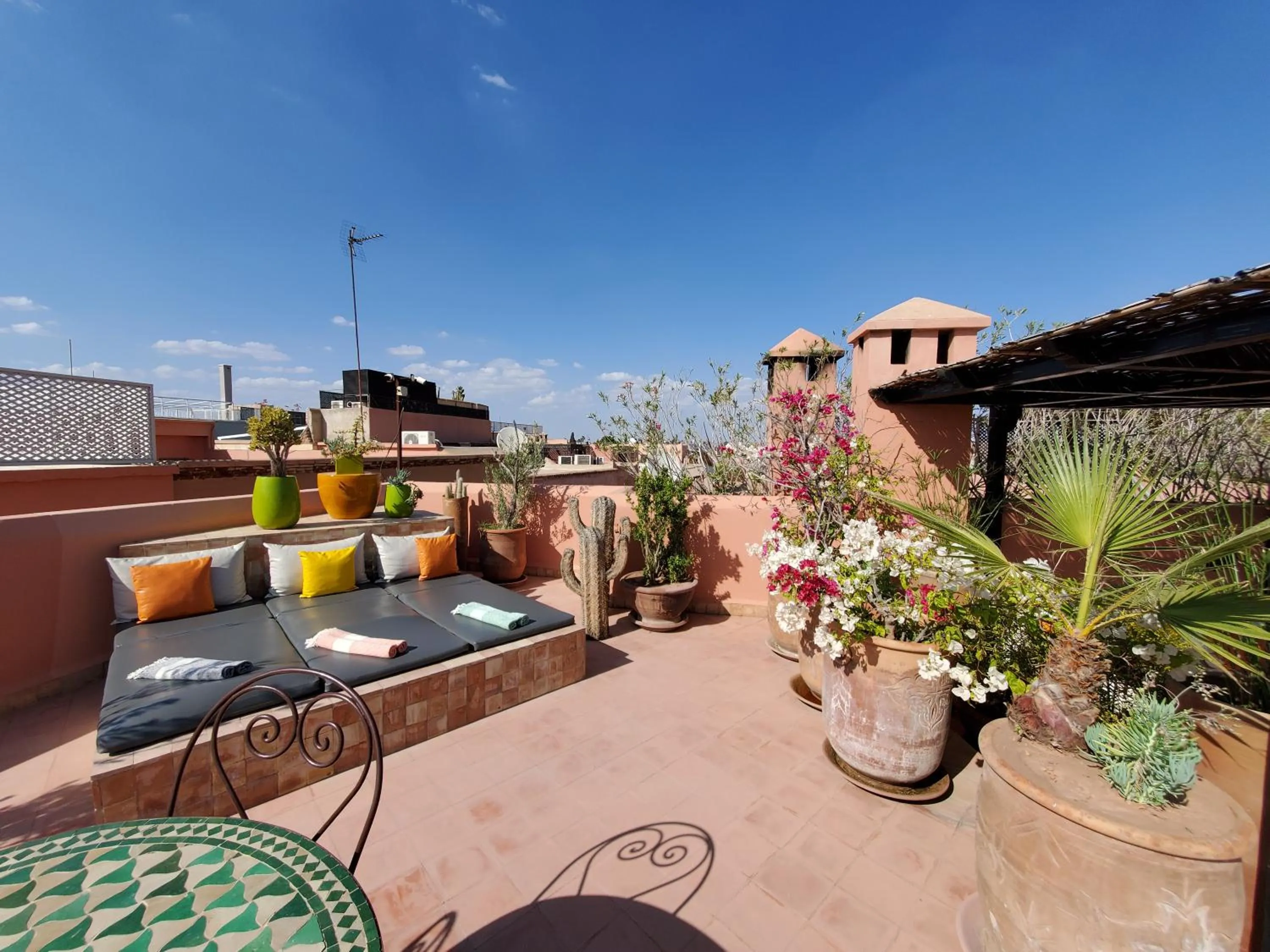 Patio in Riad Chergui