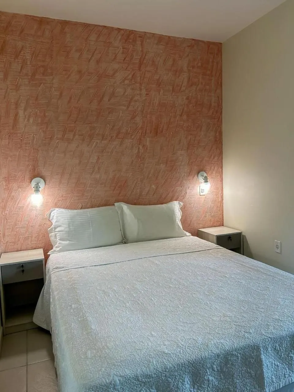 Bed in Hotel Cores do Mar