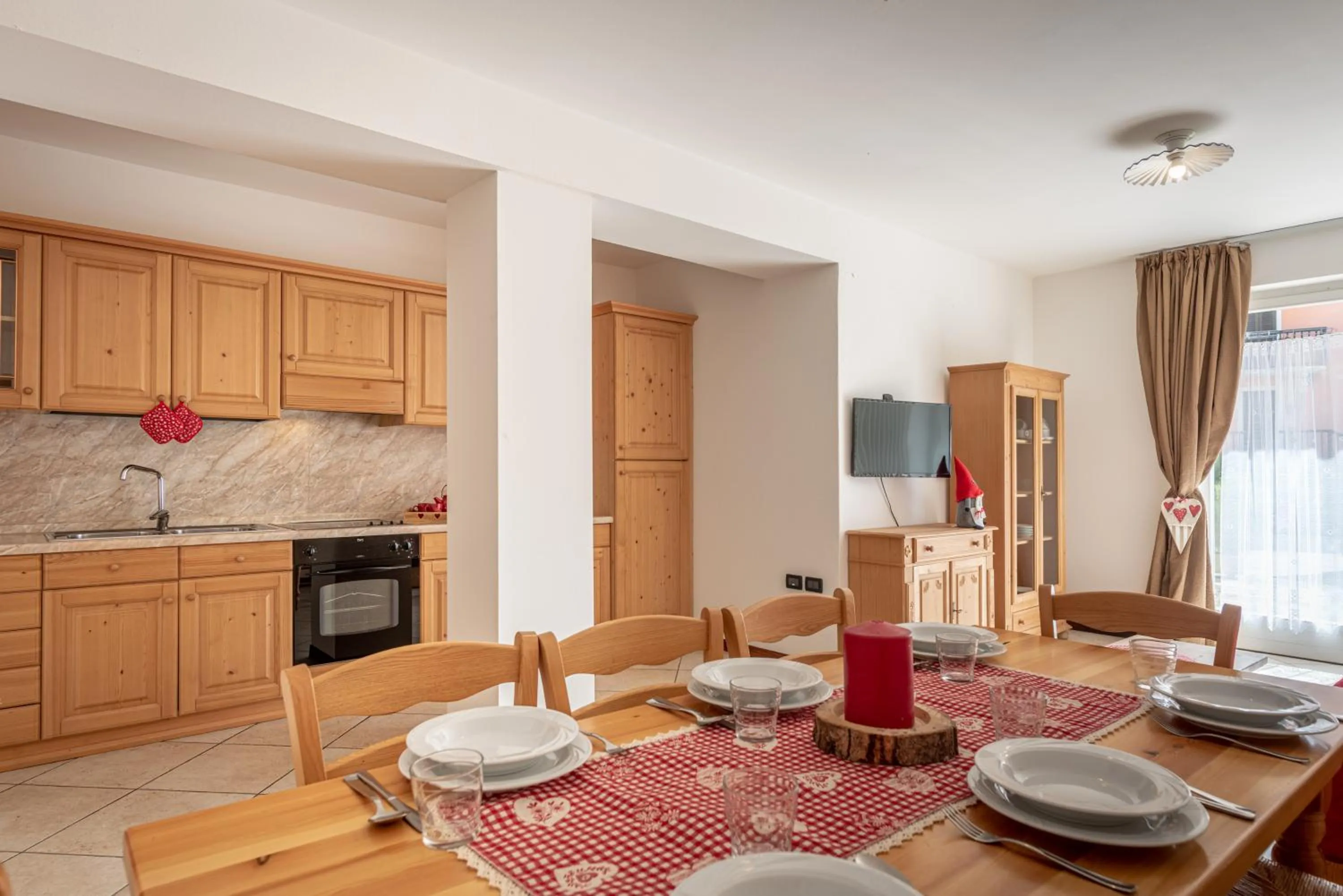 Dining area in Residence Stella