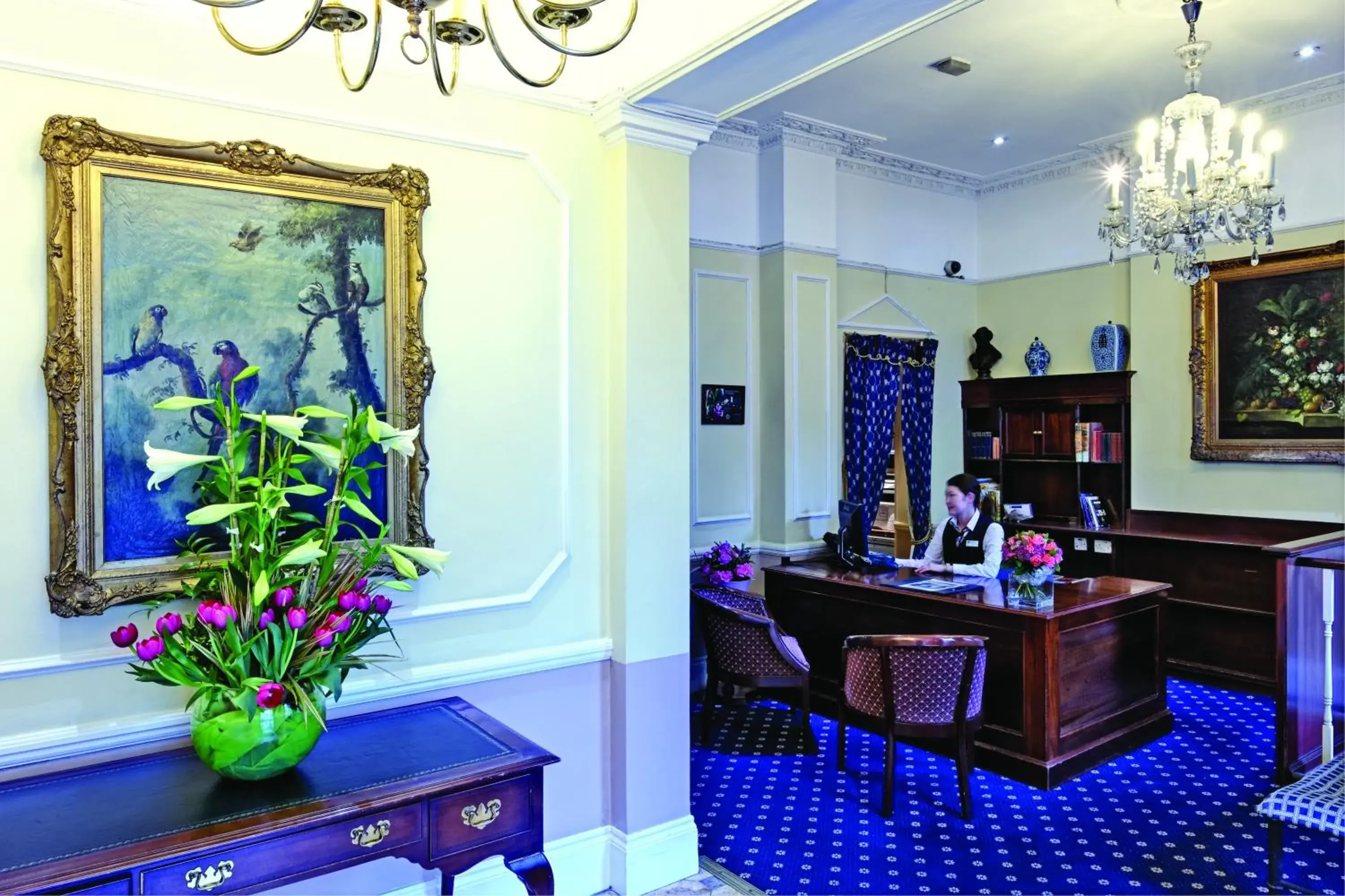 Lobby or reception, Lobby/Reception in Grange Blooms Hotel