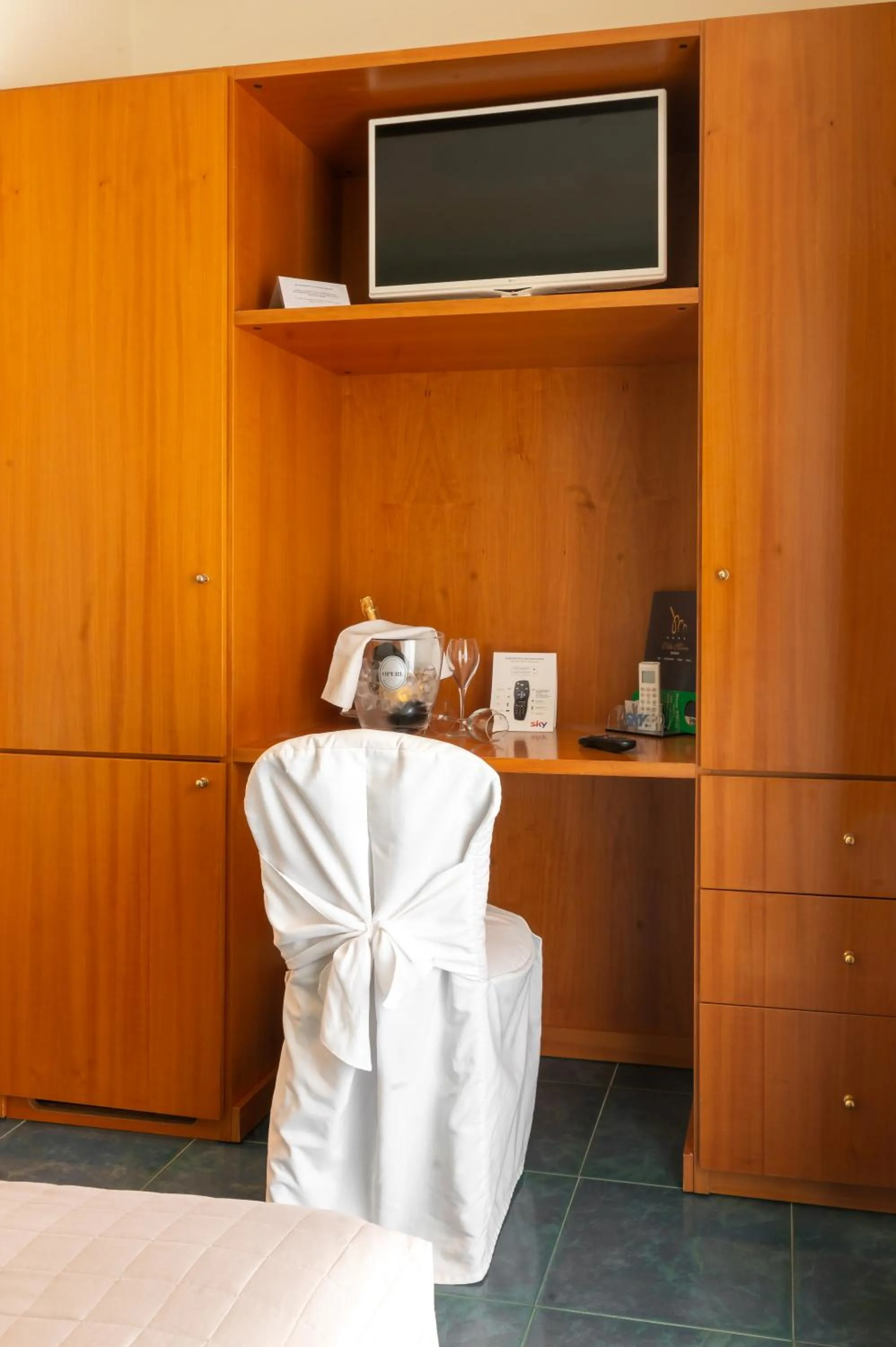 Bed in Hotel Villa Maria