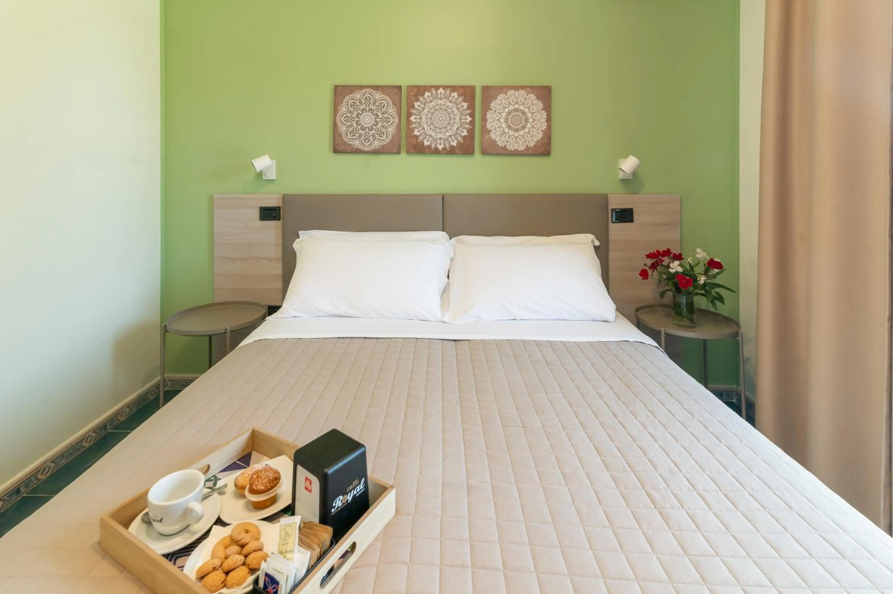 Bedroom, Bed in Hotel Villa Maria