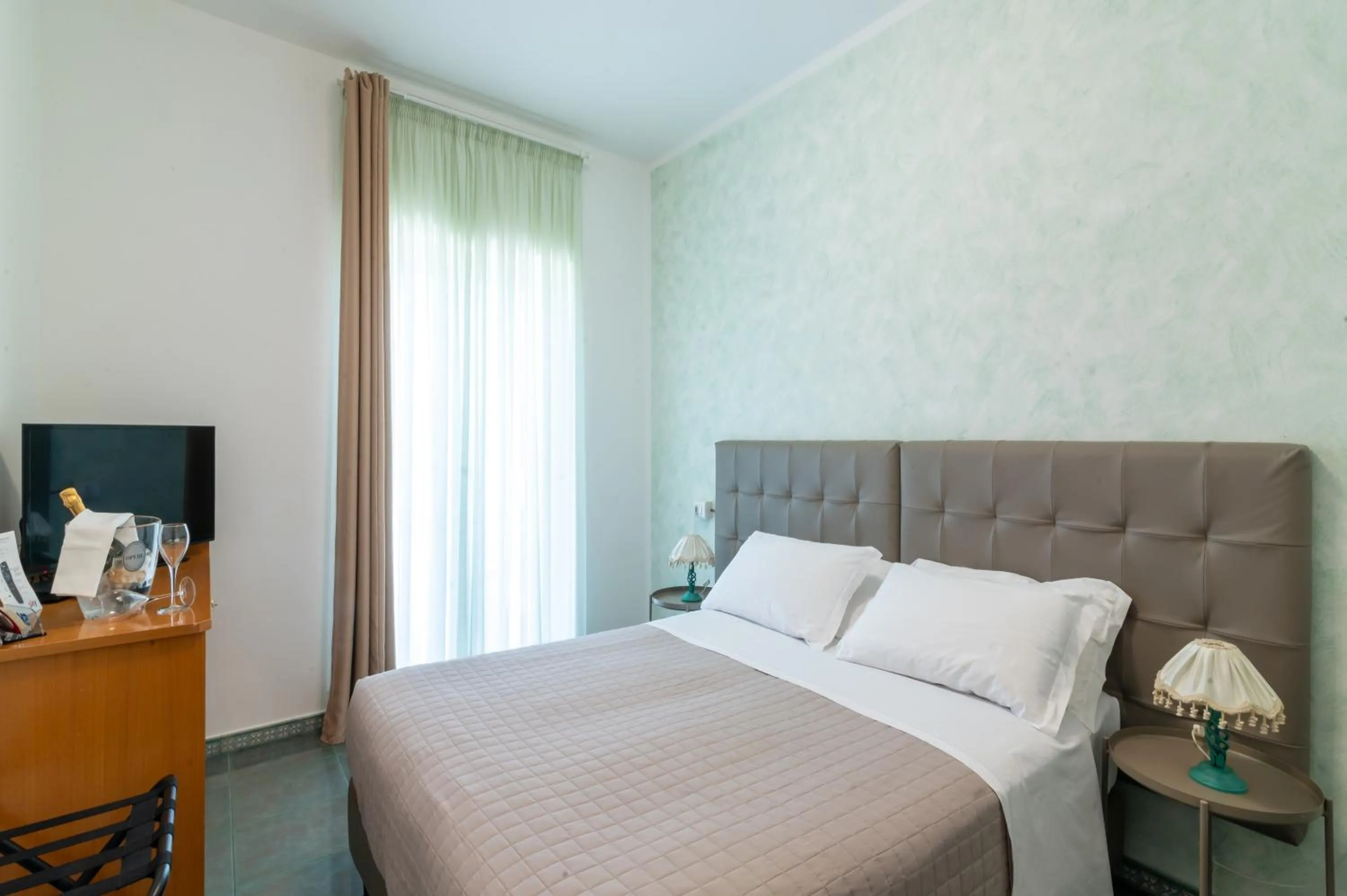 Bedroom, Bed in Hotel Villa Maria