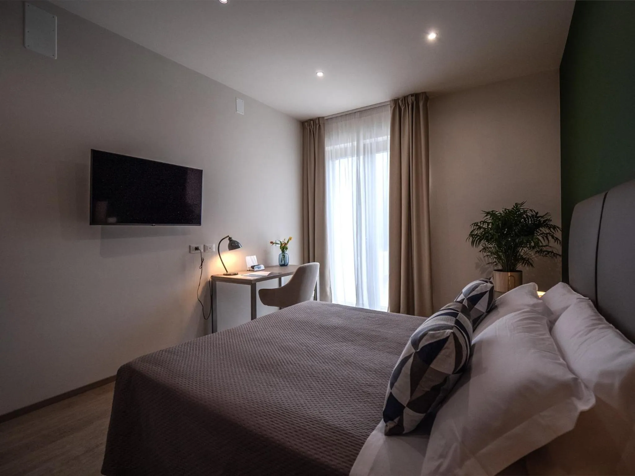 Bed in Hotel Villa Maria