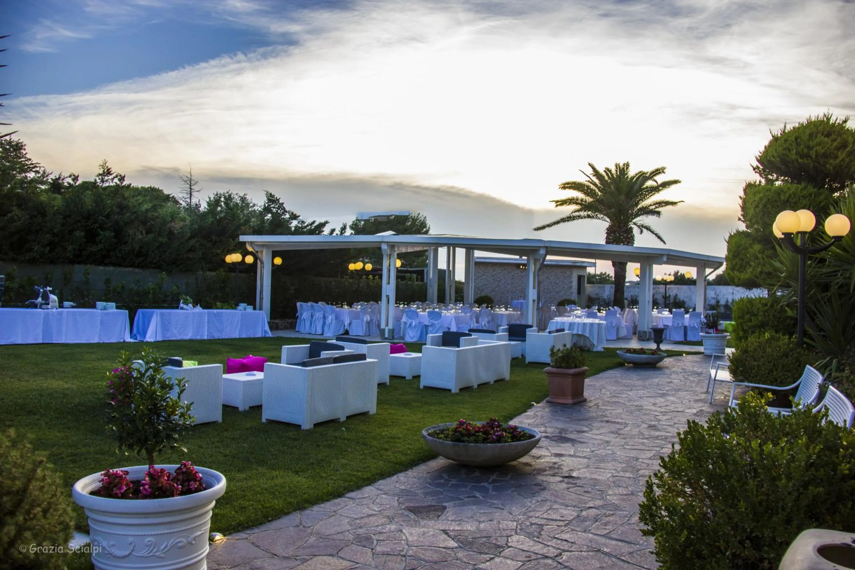 Garden in Hotel Villa Maria