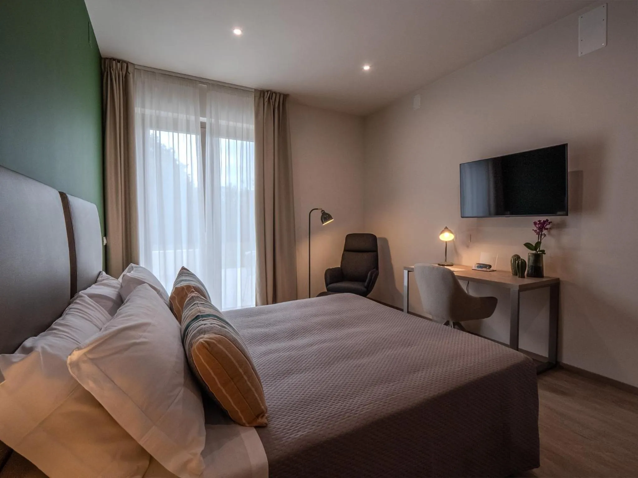 Bed in Hotel Villa Maria