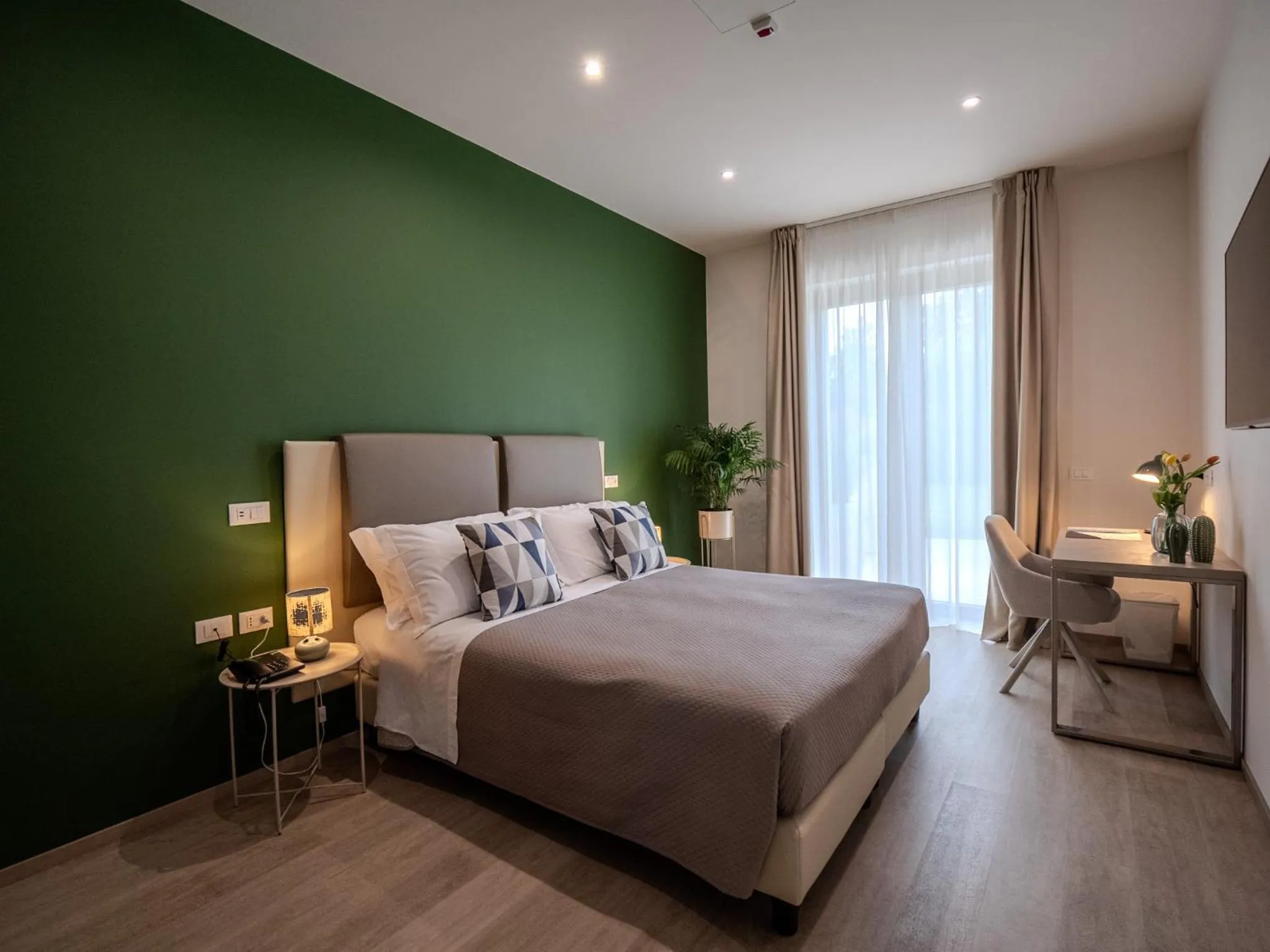 Bed in Hotel Villa Maria