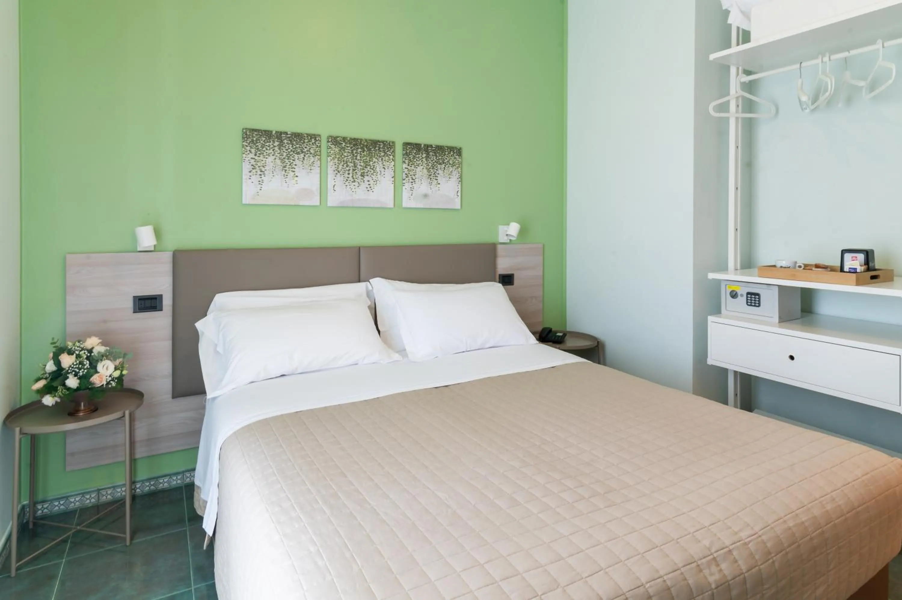 Bed in Hotel Villa Maria