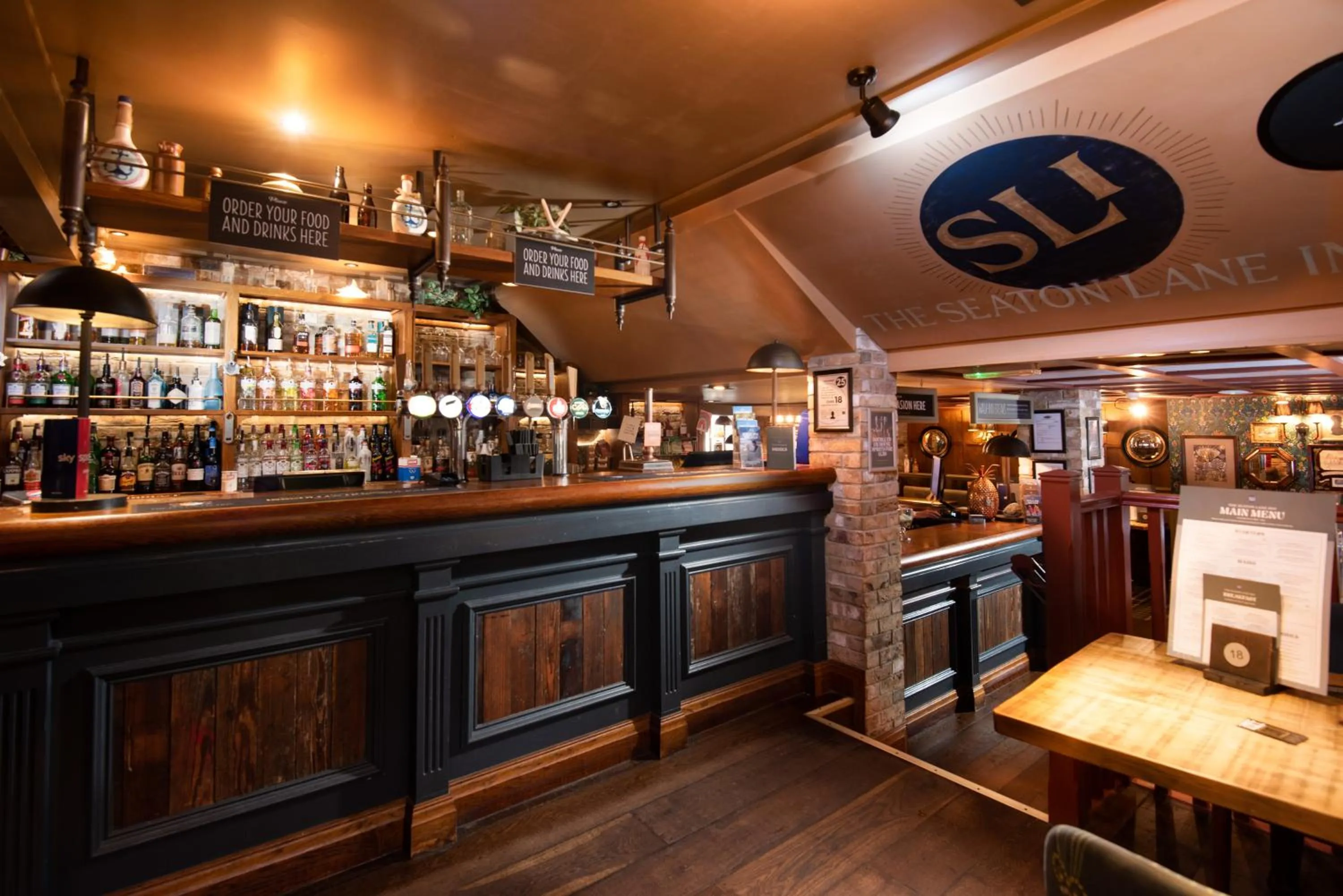 Lounge or bar in The Seaton Lane Inn - The Inn Collection Group