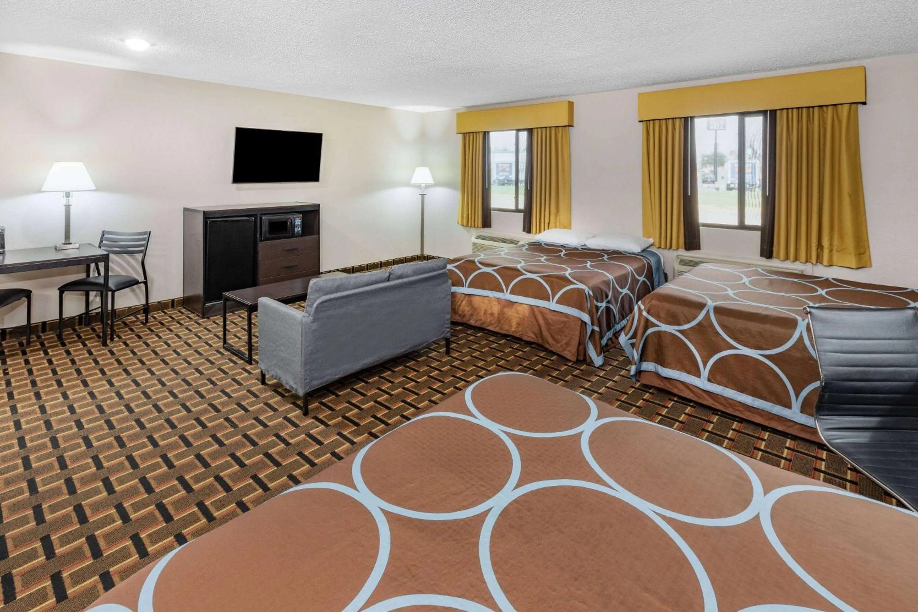 Photo of the whole room, Bed in Super 8 by Wyndham League City Kemah Area