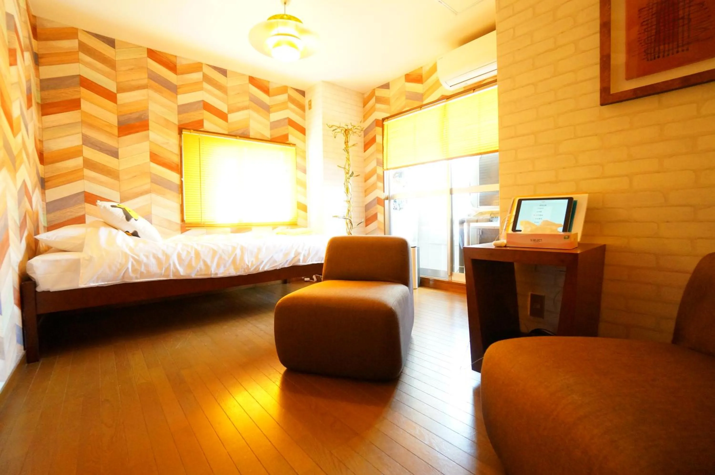 Bed in Tomato Takayama Station