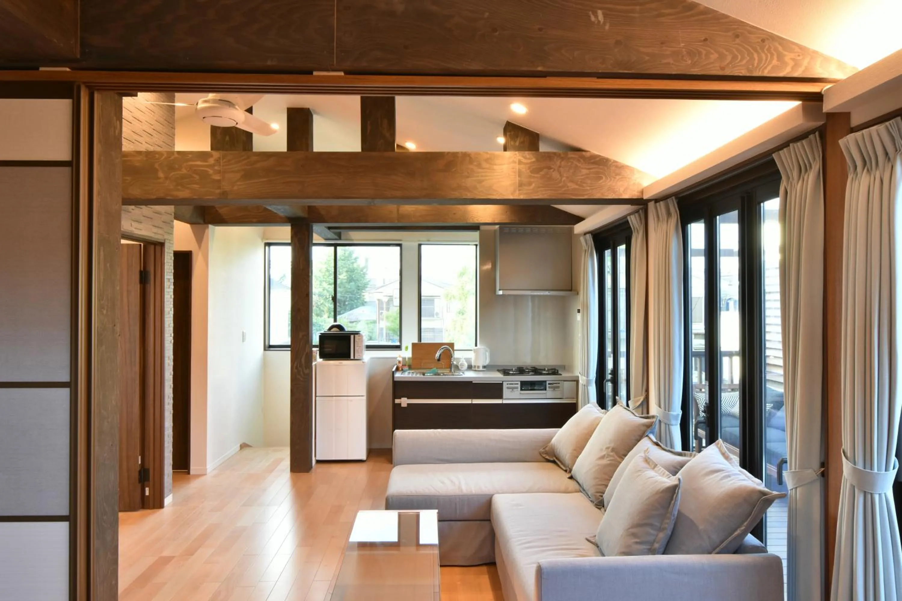 Kitchen or kitchenette in ASAKUSA EAST Terrace - KANDO