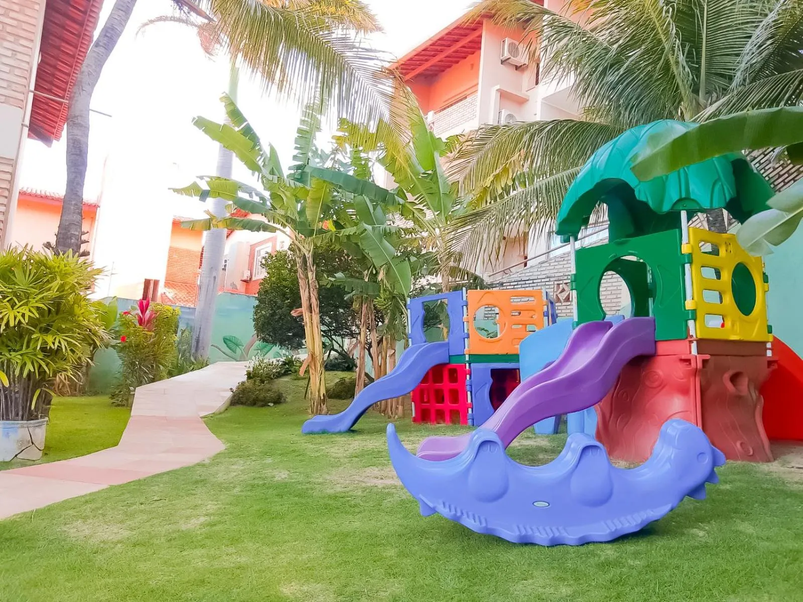 Children play ground in Planet Dunas Residence