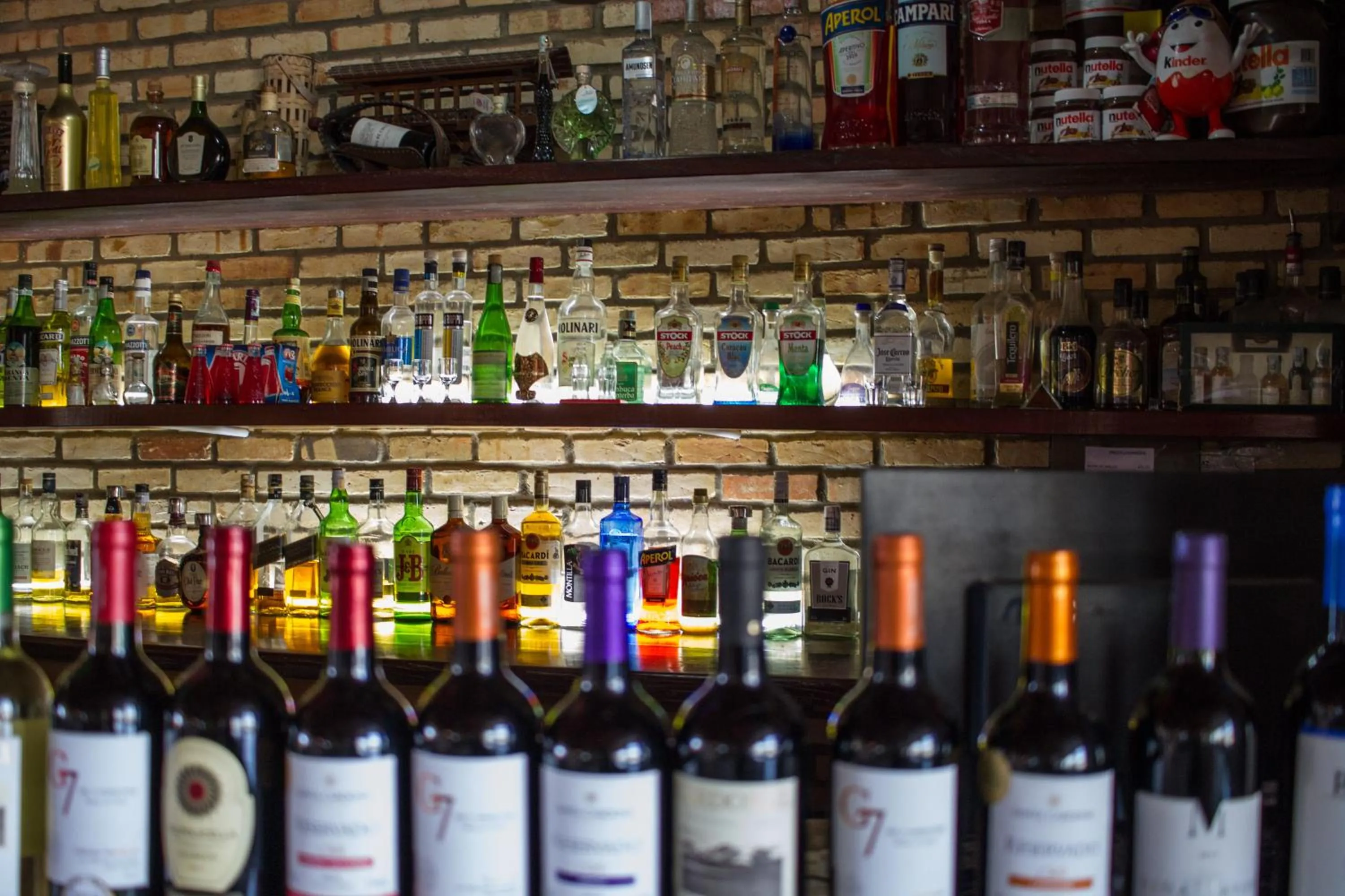 Alcoholic drinks in Planet Dunas Residence