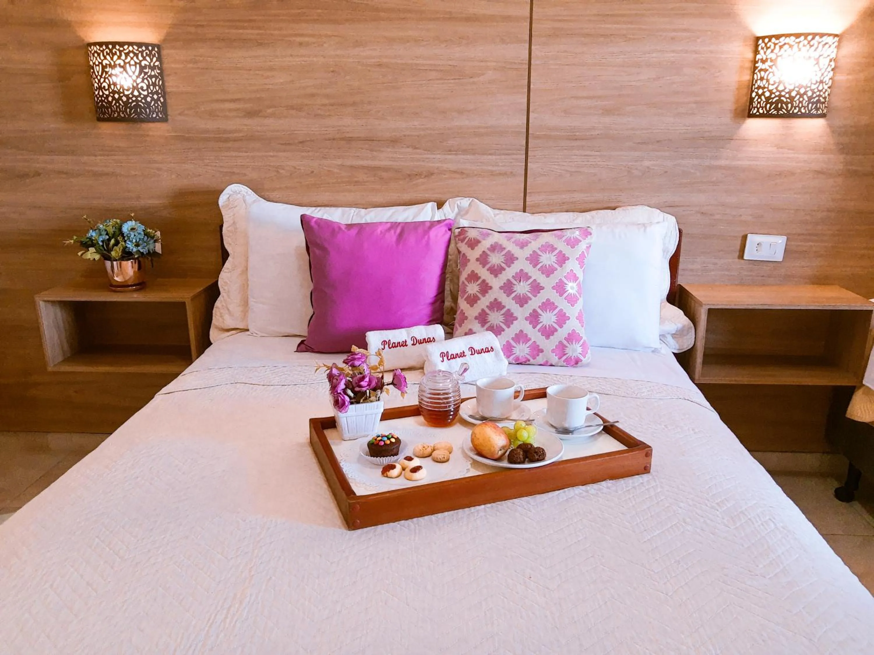 Bed in Planet Dunas Residence