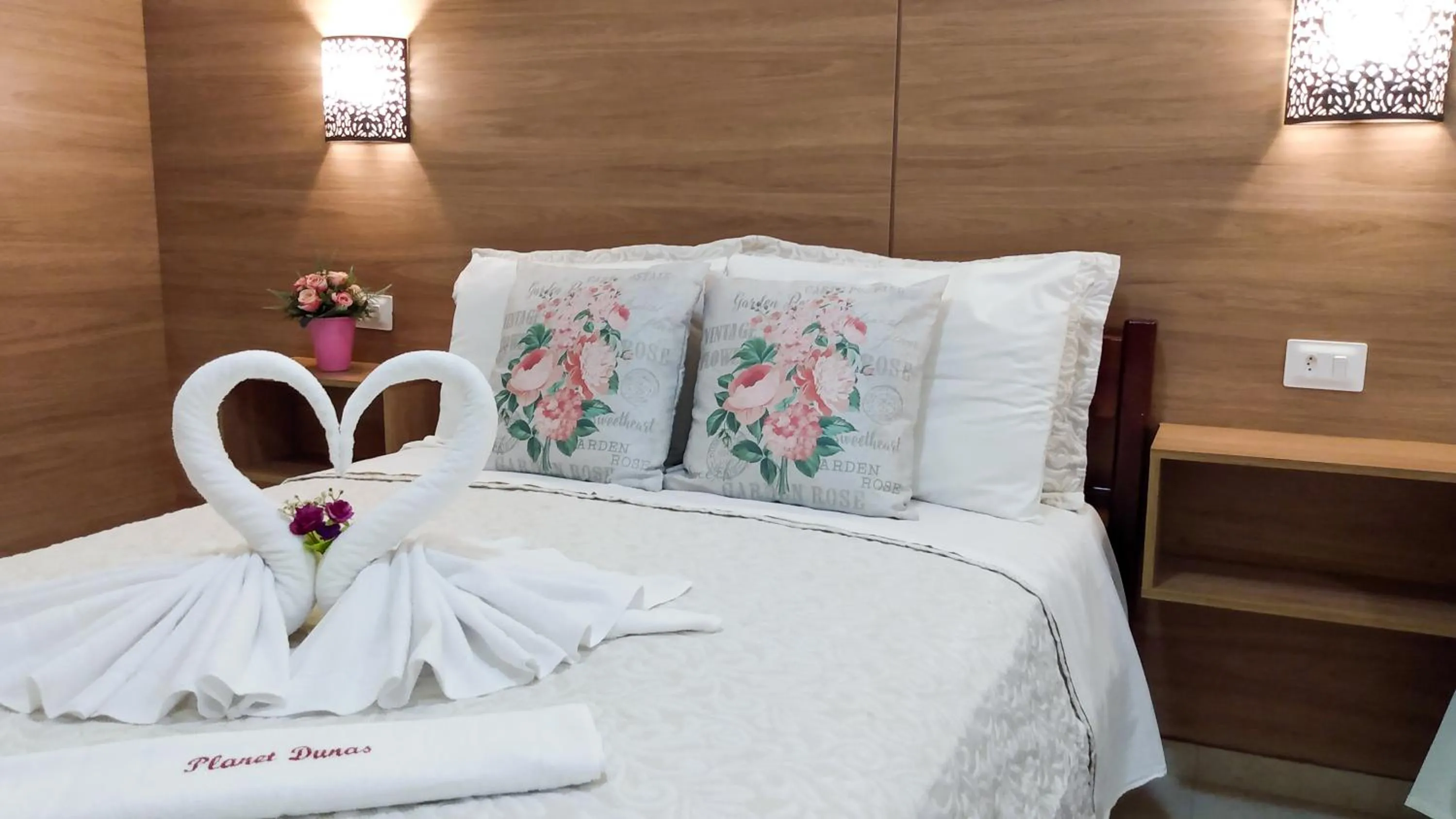 Bed in Planet Dunas Residence
