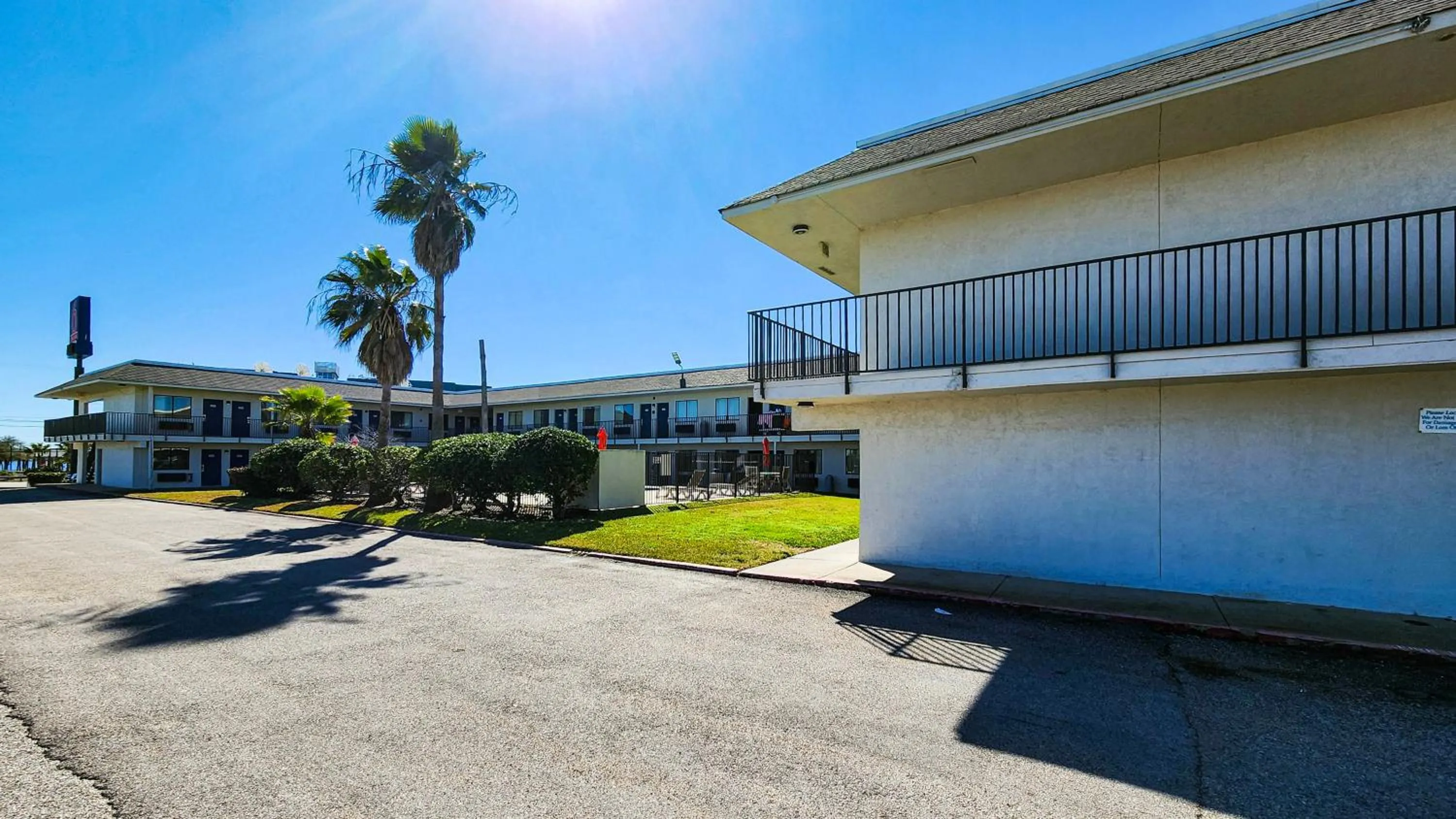 Facade/entrance in Motel 6-Galveston, TX