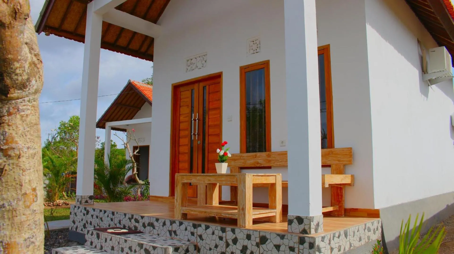 Patio in Wahyu Masari Homestay