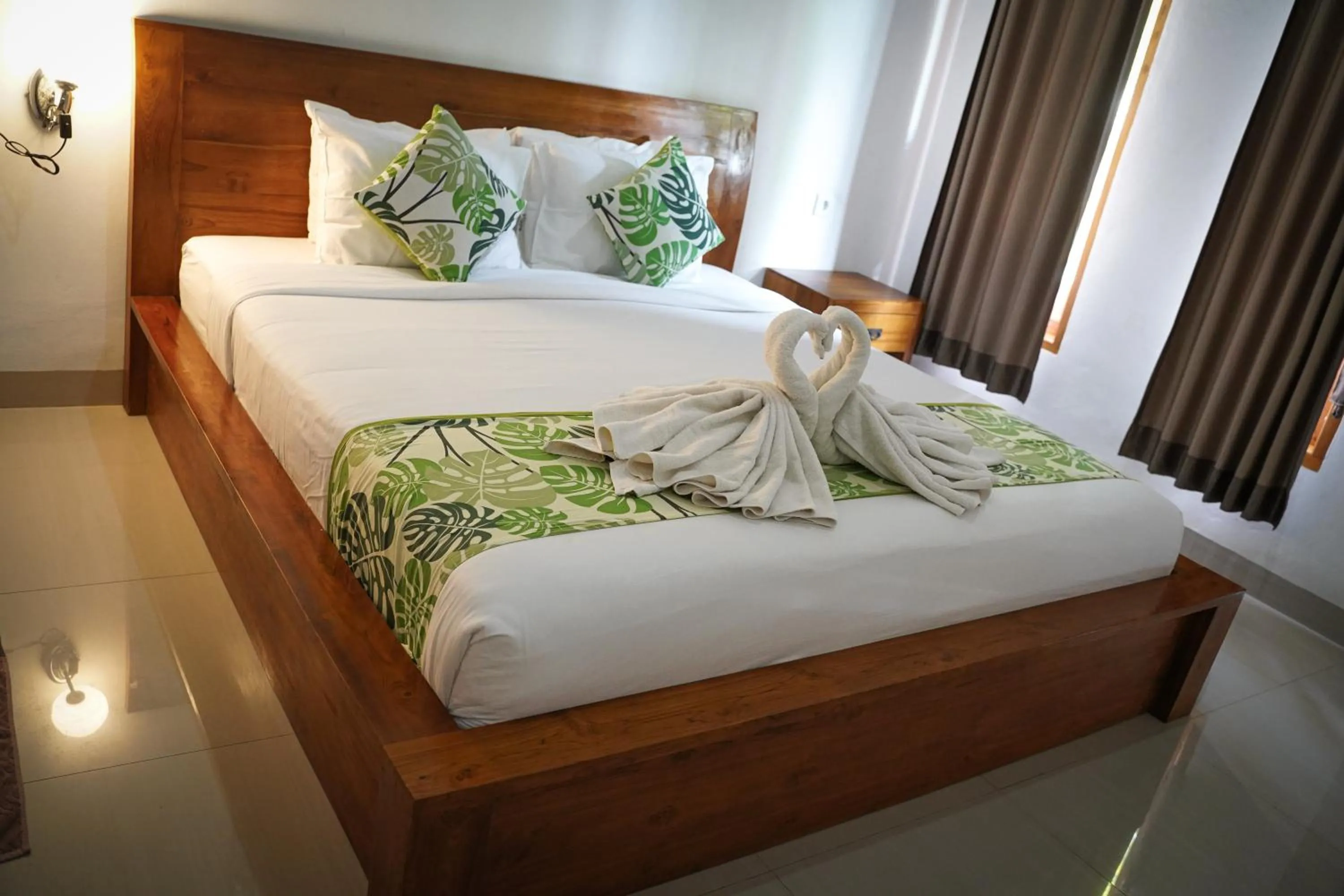 Bed in Wahyu Masari Homestay