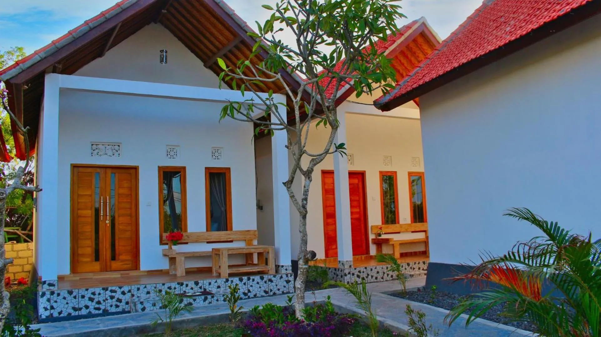 Patio in Wahyu Masari Homestay