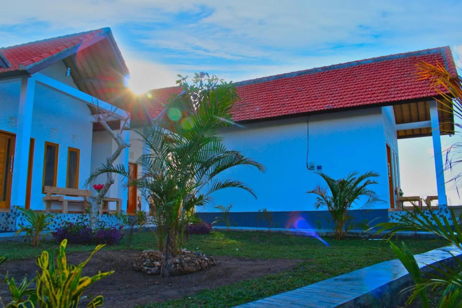 Patio in Wahyu Masari Homestay