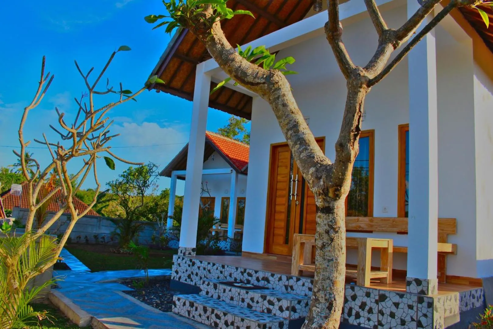 Garden in Wahyu Masari Homestay