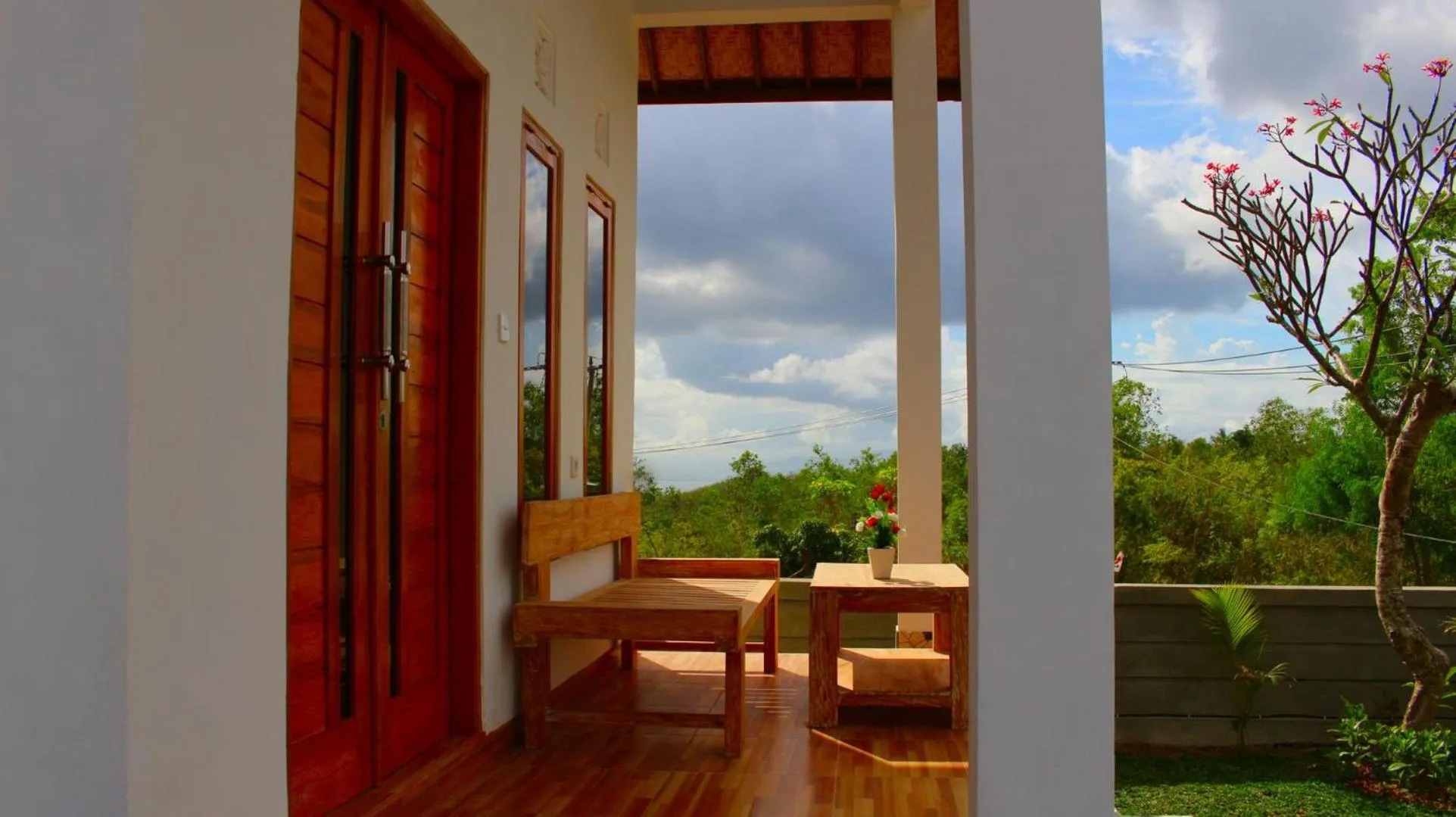 Patio in Wahyu Masari Homestay