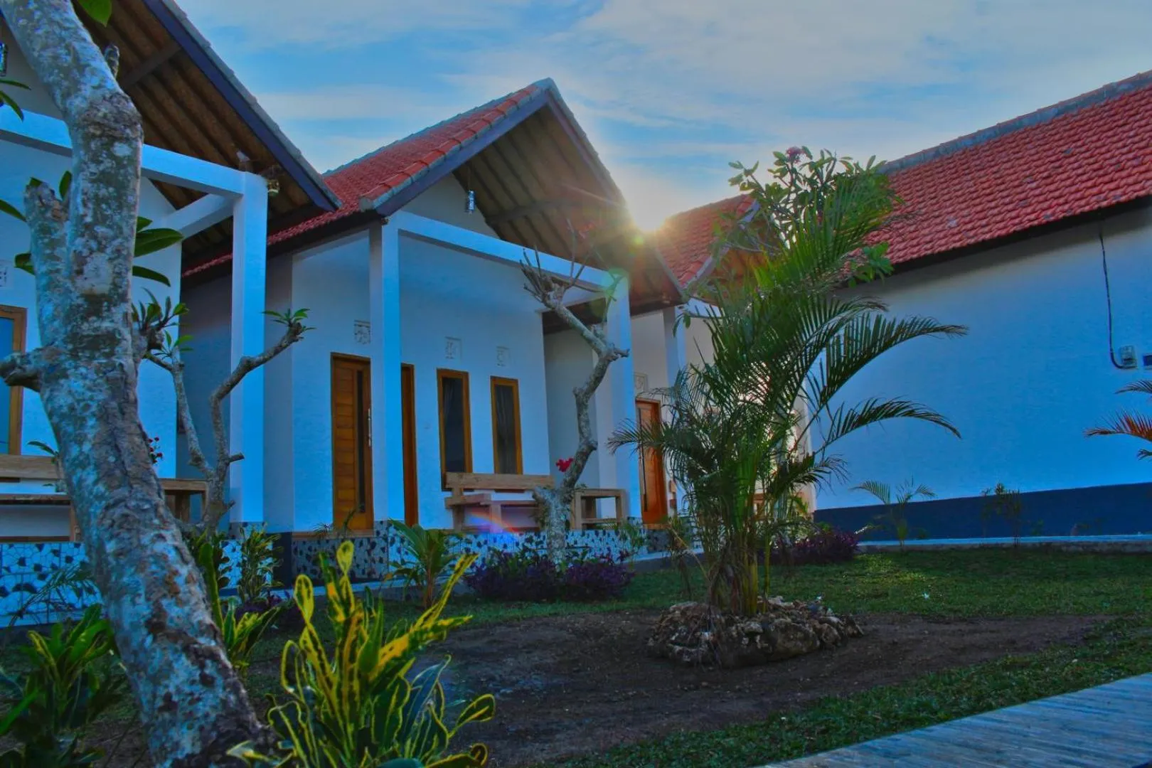 Patio in Wahyu Masari Homestay
