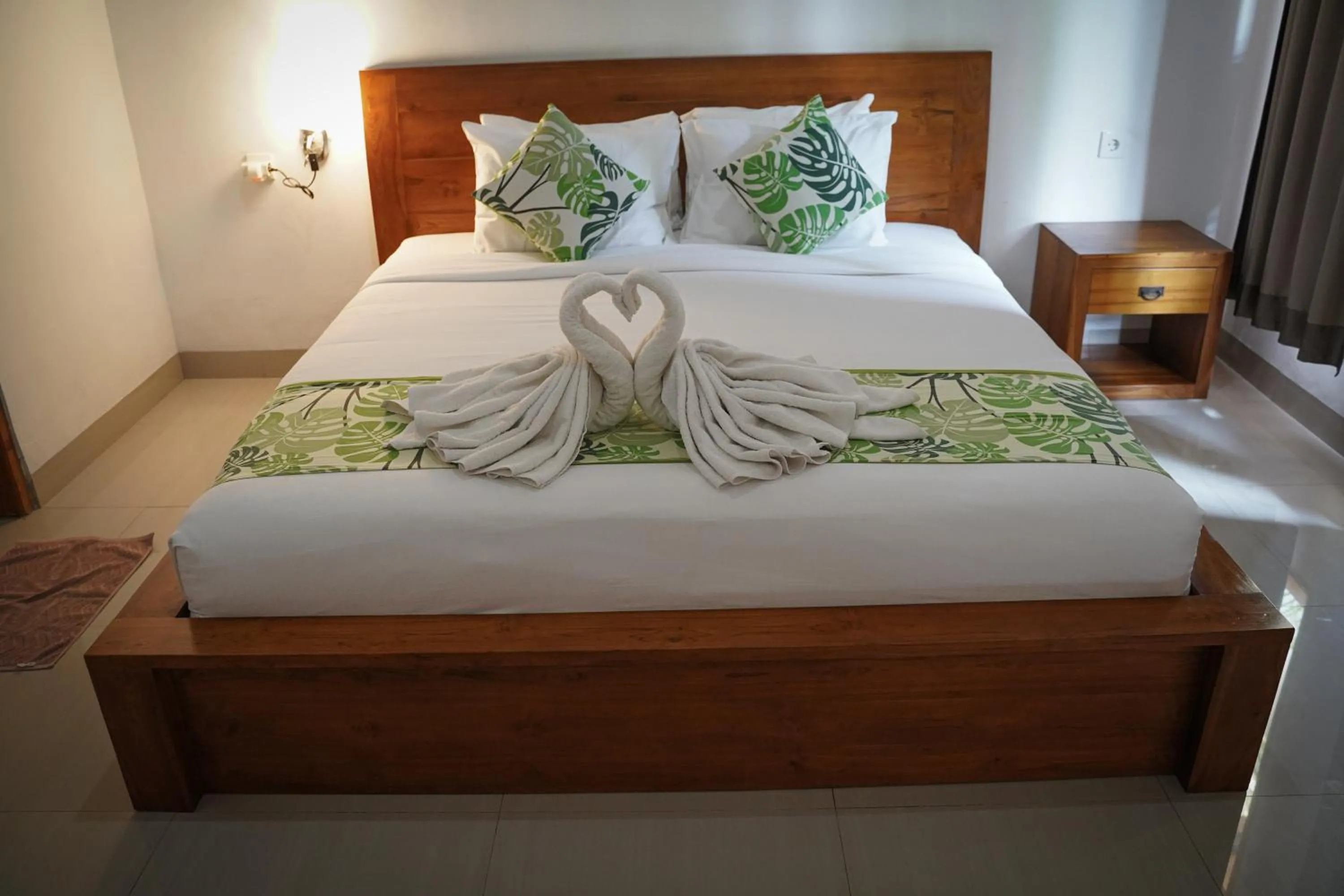 Bed in Wahyu Masari Homestay