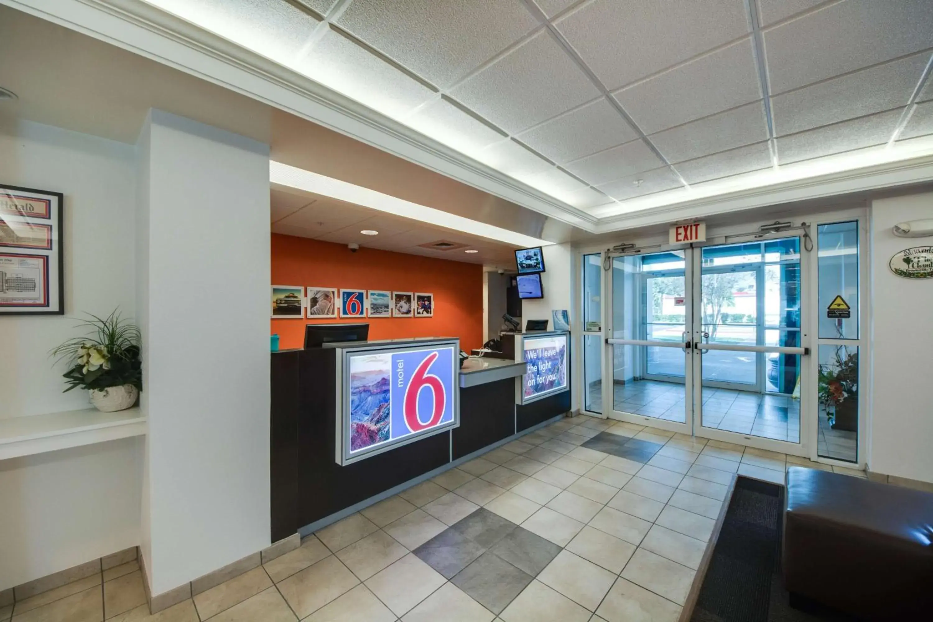 Lobby or reception in Motel 6-Brownsville, TX Lobby or reception in Motel 6-Brownsville, TX